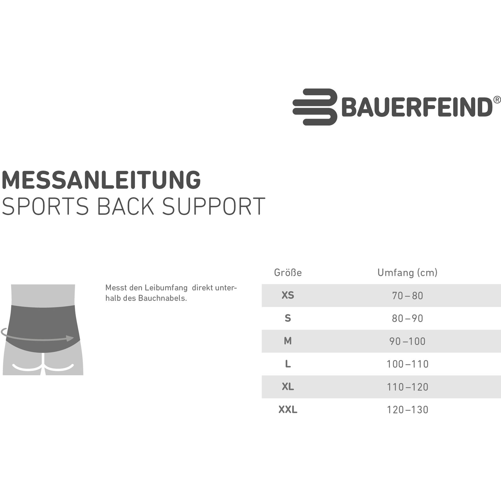 Bauerfeind Sports Sports Back Support - Rückenbandage black - Bild 2