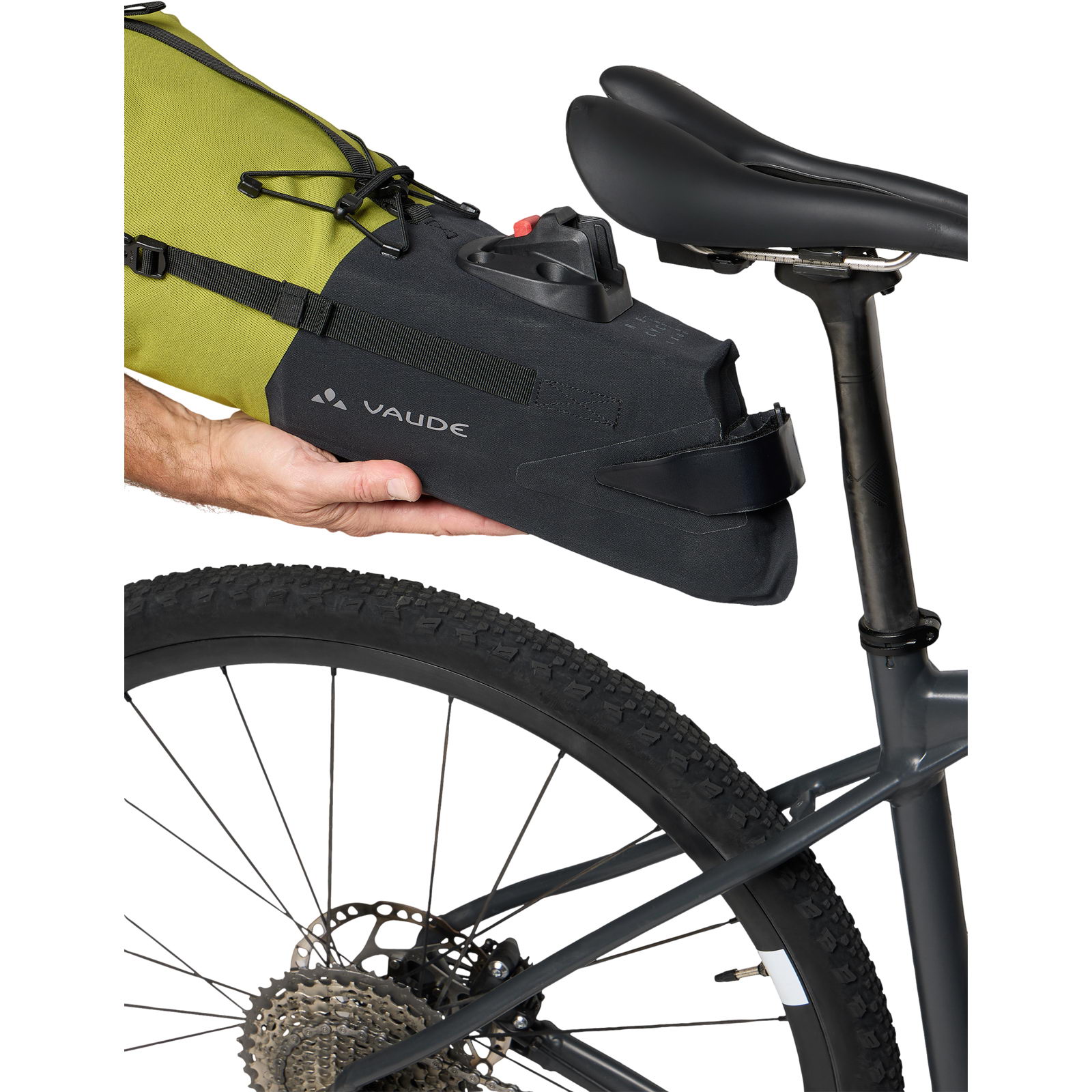 VAUDE Trailsaddle L - Satteltasche dark leaf - Bild 16