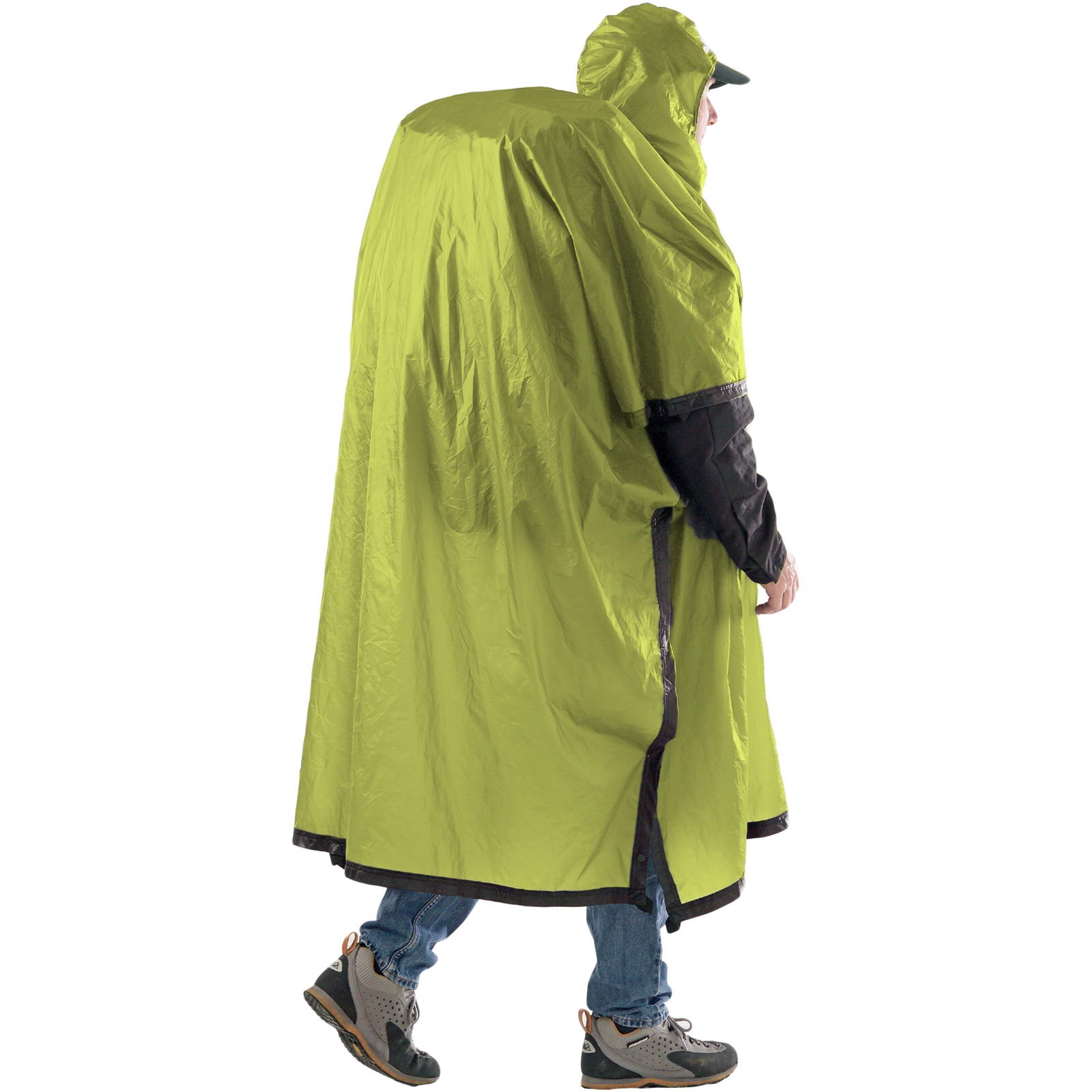 Sea to Summit Ultra-Sil Nano Tarp Poncho lime - Bild 3