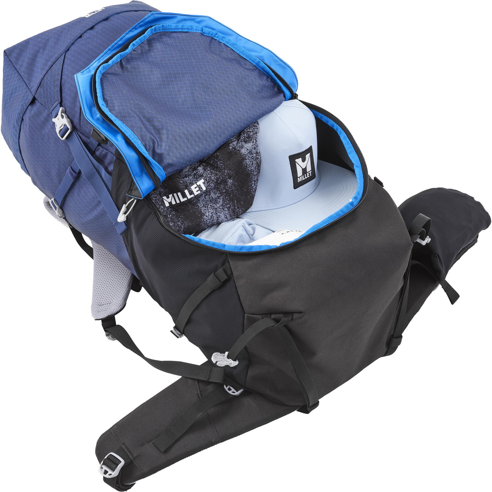 MILLET Ubic 50+10 Women - Wander- und Tourenrucksack e-black-dark blue - Bild 3