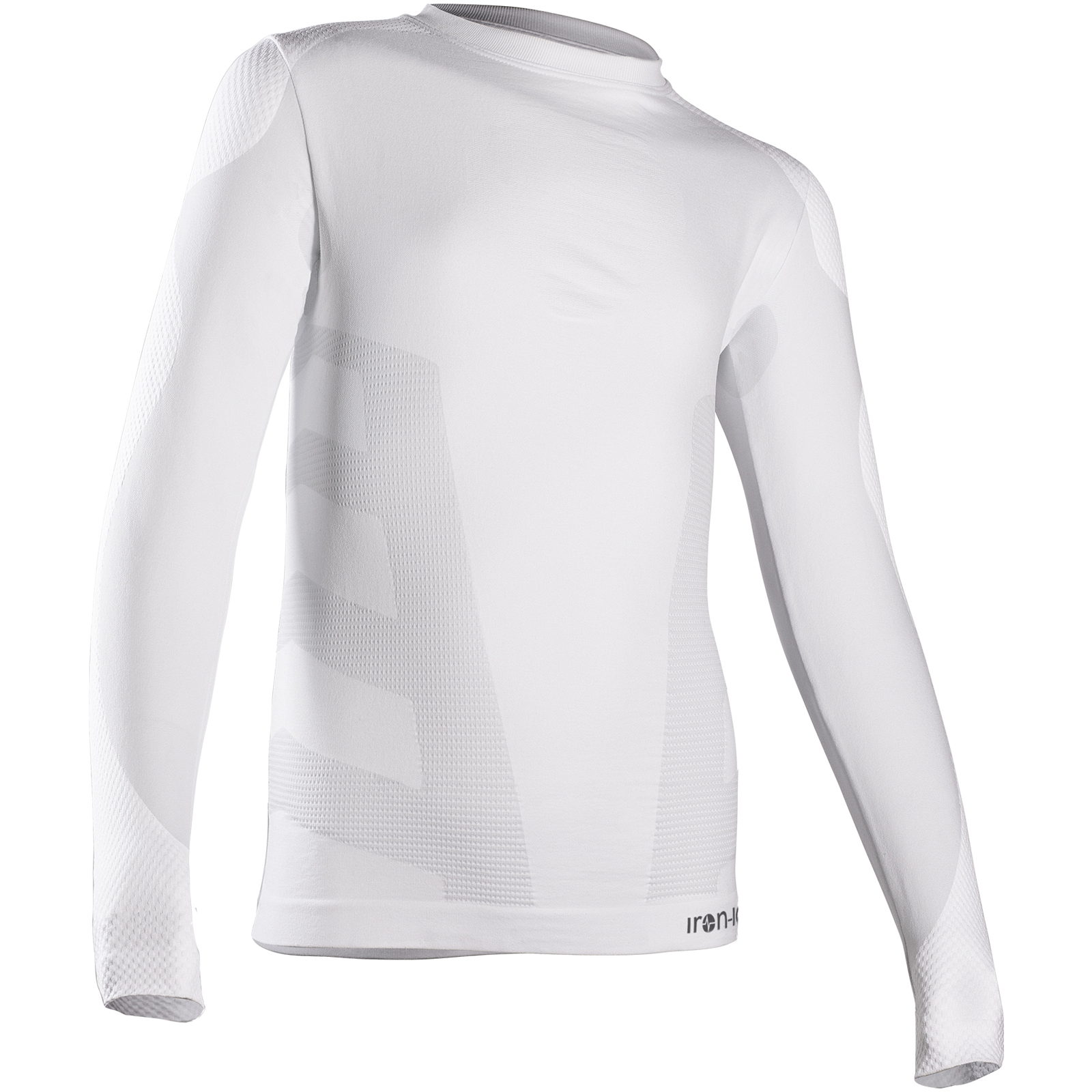 iron-ic I-Soft Longsleeve Junior - Funktionsshirt bianco - Bild 3