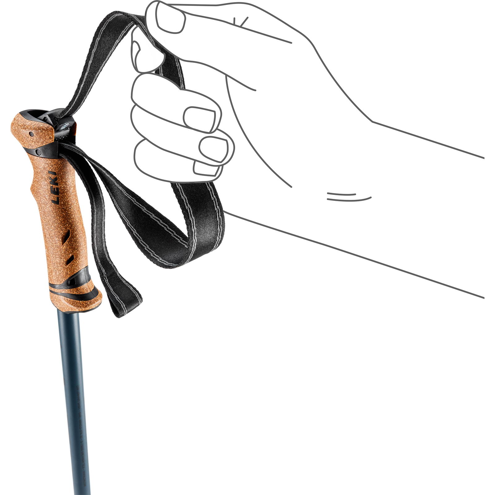 LEKI Legacy Lite AntiShock - Trekking-Stöcke - Bild 4