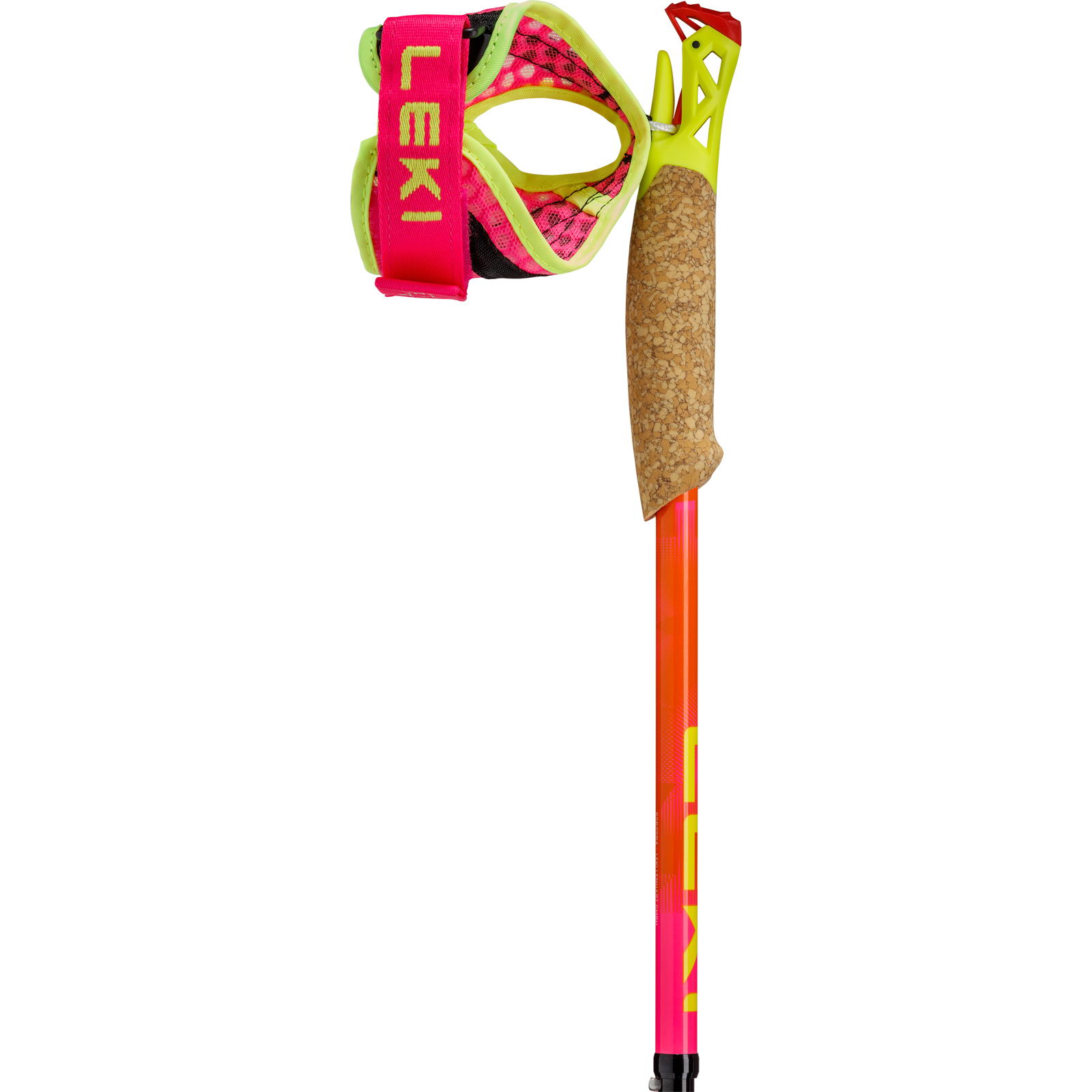 LEKI Ultratrail FX.One SL - Trailrunning-Stöcke neonpink-pastelloarange-neonyellow - Bild 9