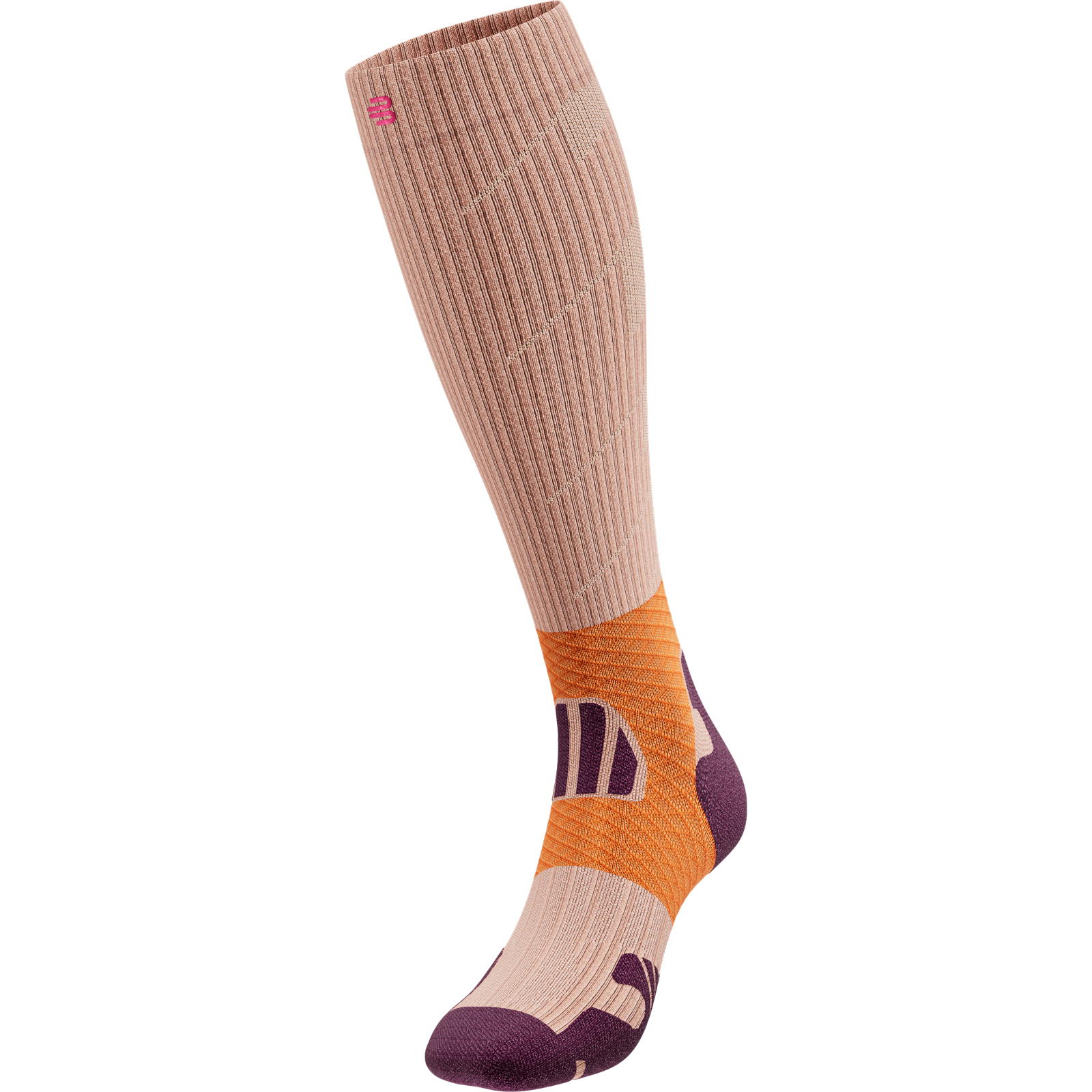 Bauerfeind Sports Trail Run Compression Socks Women - Trailrunning-Socken sunrise peach - Bild 12