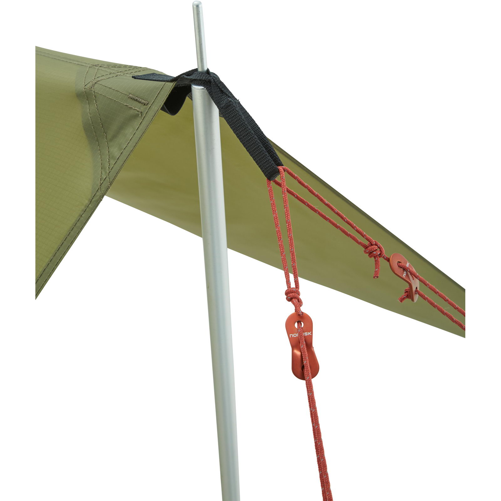 Nordisk Voss 20 m² PU - Tarp dark olive - Bild 4