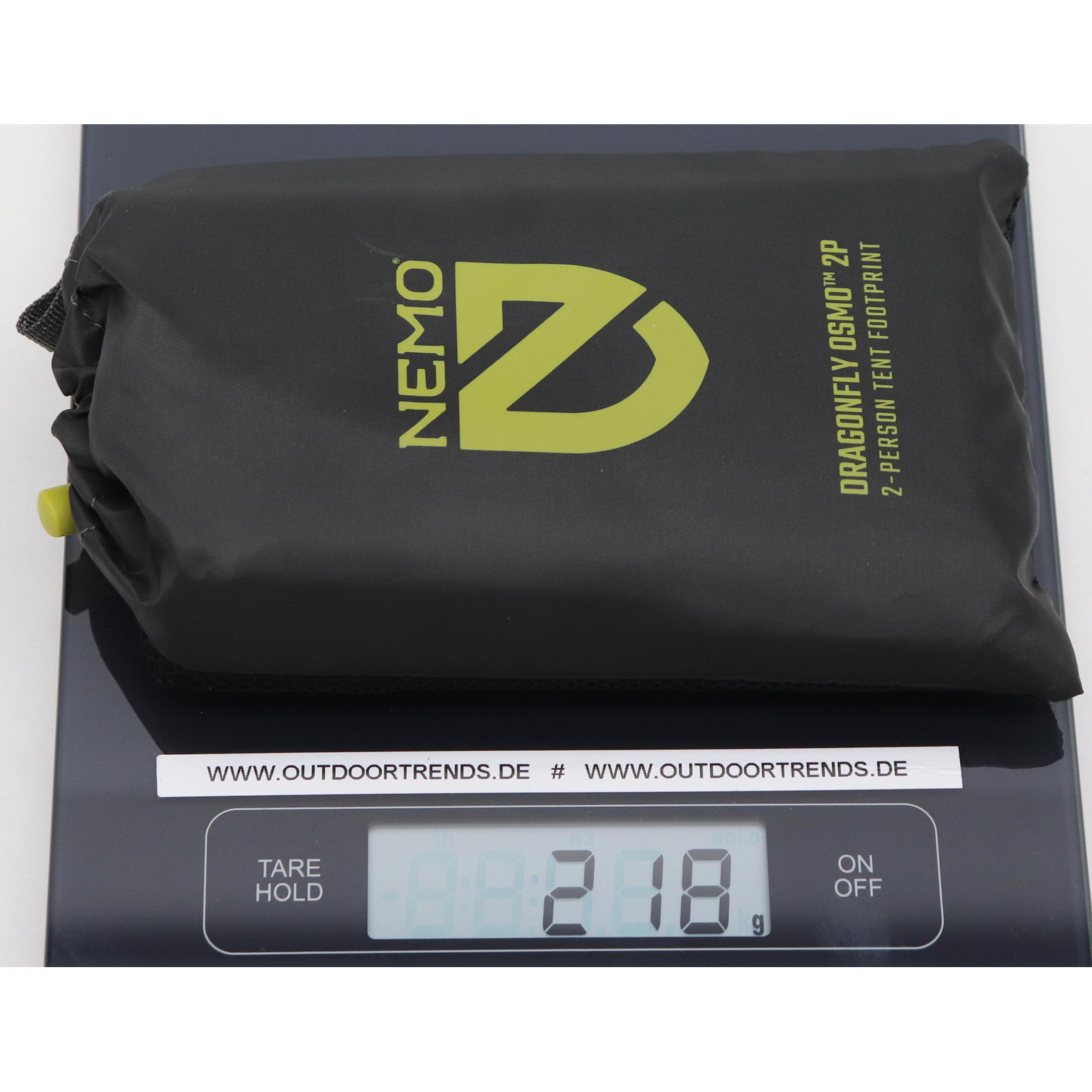NEMO Dragonfly OSMO 2P Footprint - Zeltunterlage goodnight gray - Bild 2