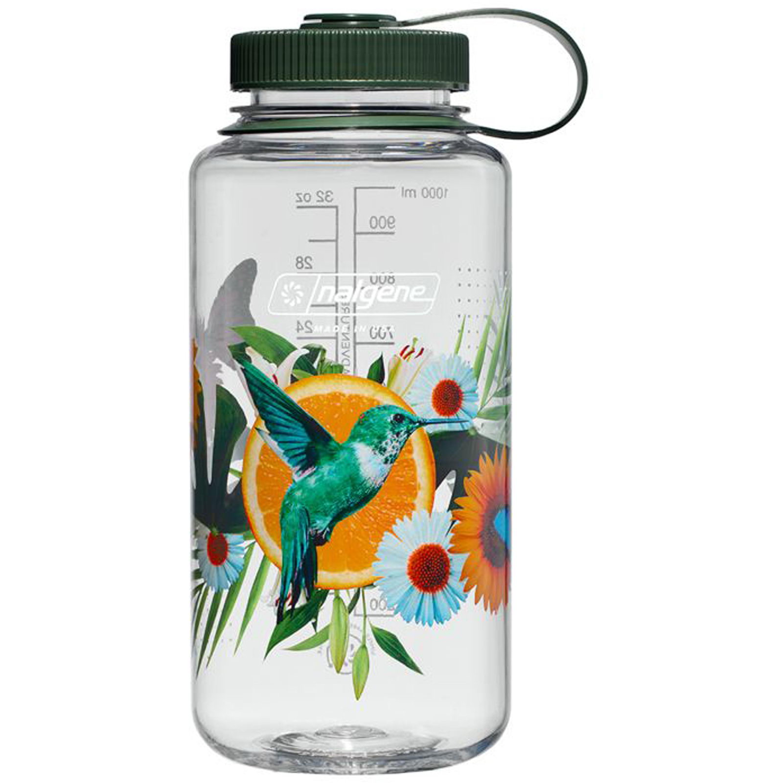 Nalgene Weithals Trinkflasche 1,0 Liter citrus hummingbird - Bild 120