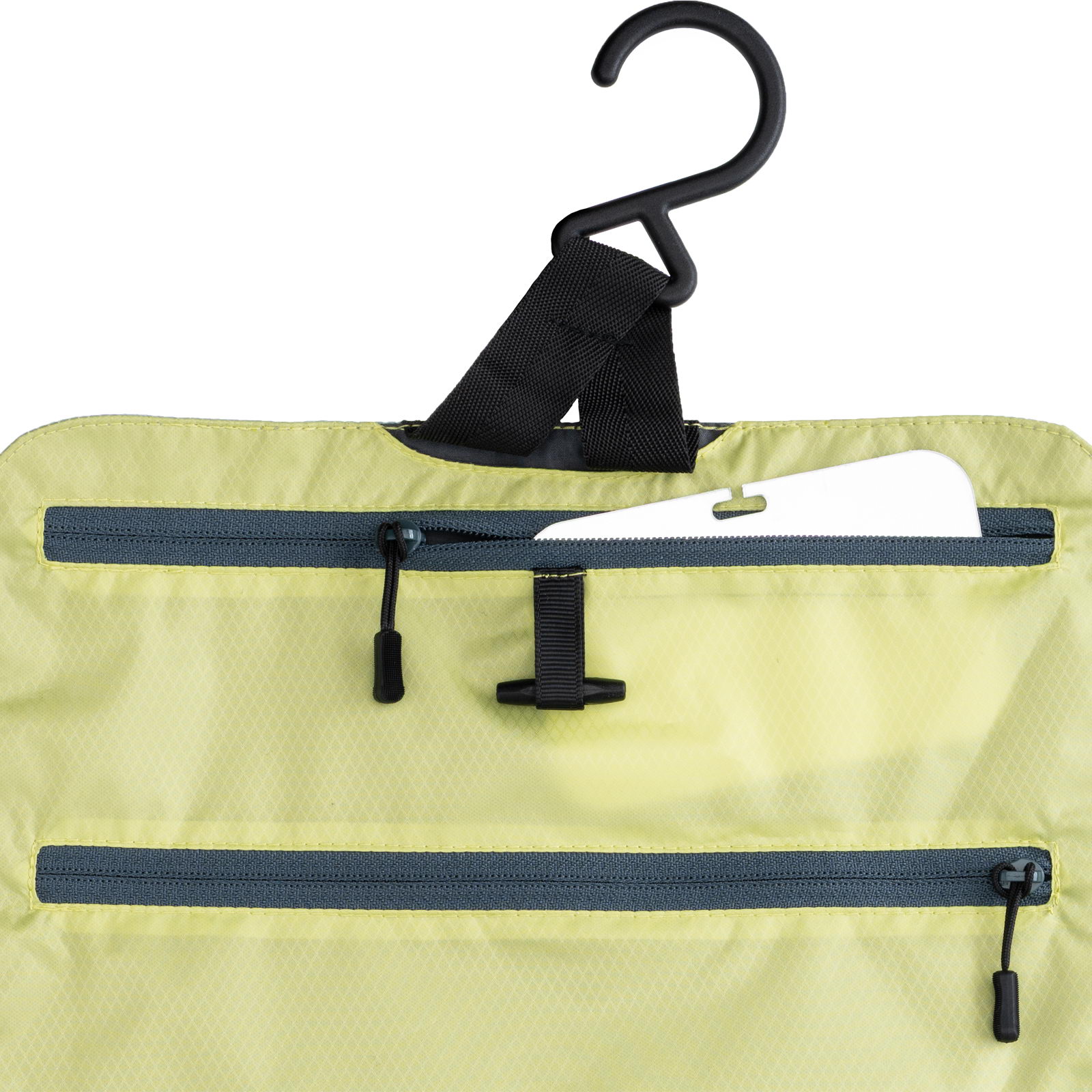 COCOON Hanging Toiletry Kit Minimalist Light - Kulturbeutel star grey-wild lime - Bild 11