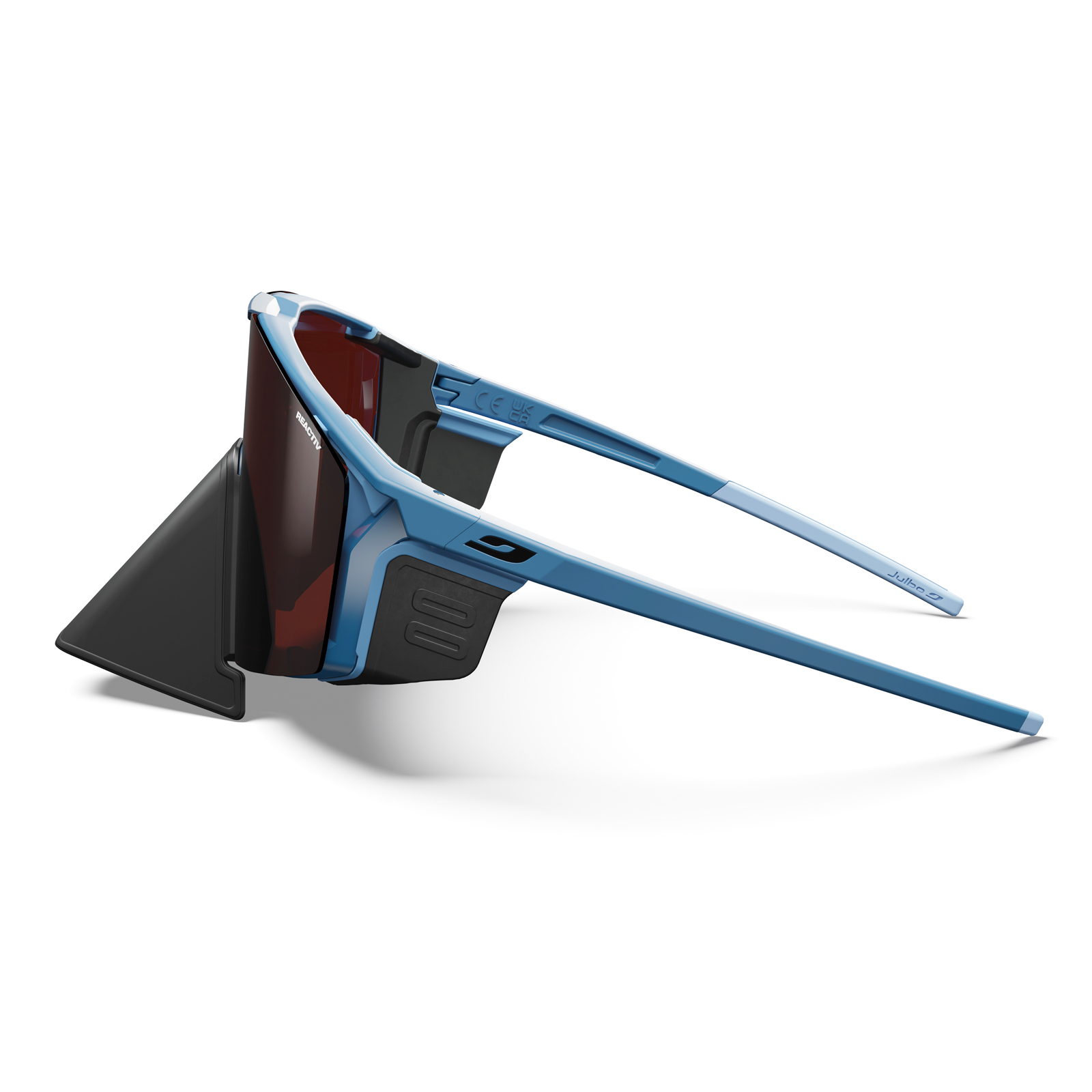 JULBO Edge Cover Reactiv High Contrast 0-4 - Brille blau matt - Bild 6