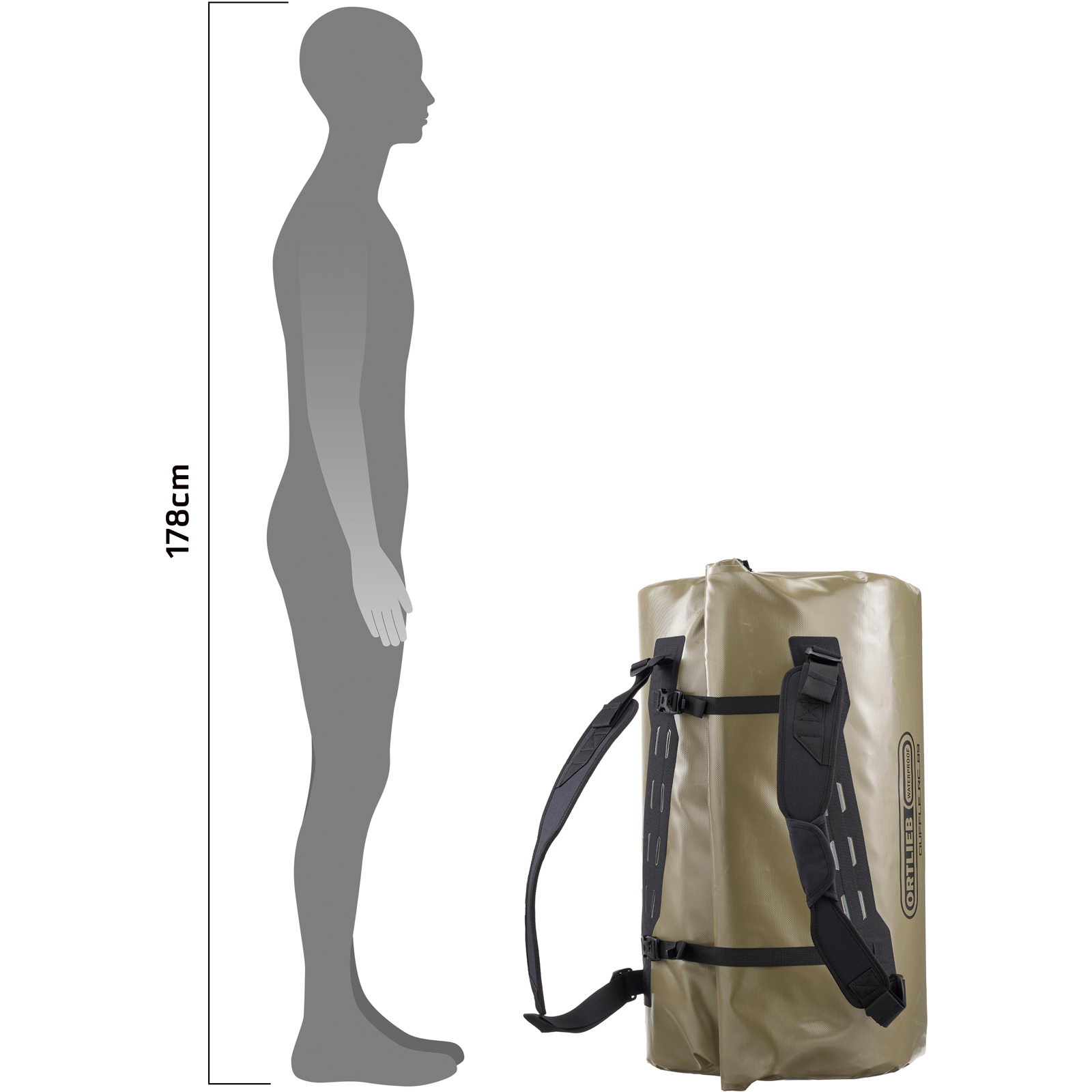 ORTLIEB Duffle RC 89L - Expeditionstasche olive - Bild 20