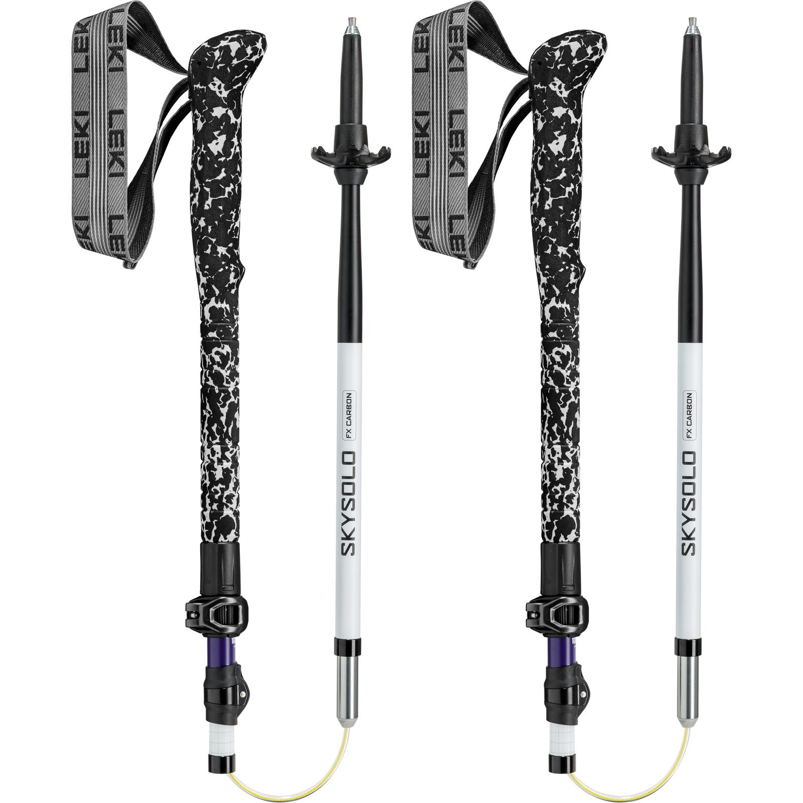 LEKI Skysolo FX Carbon Compact - Faltstöcke - Bild 2