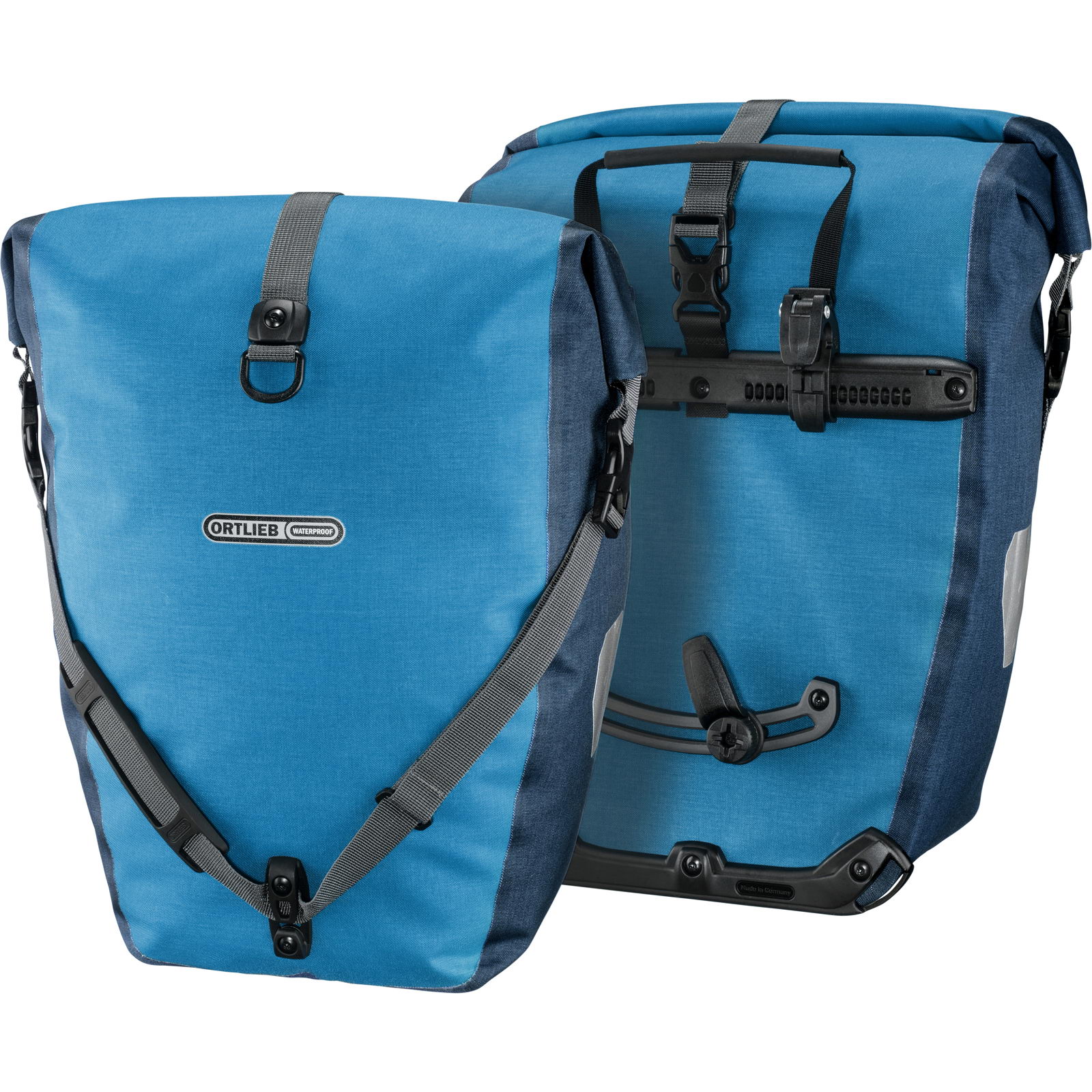 ORTLIEB BACK-ROLLER 20L Pair - Gepäckträgertaschen dusk blue-denim - Bild 17