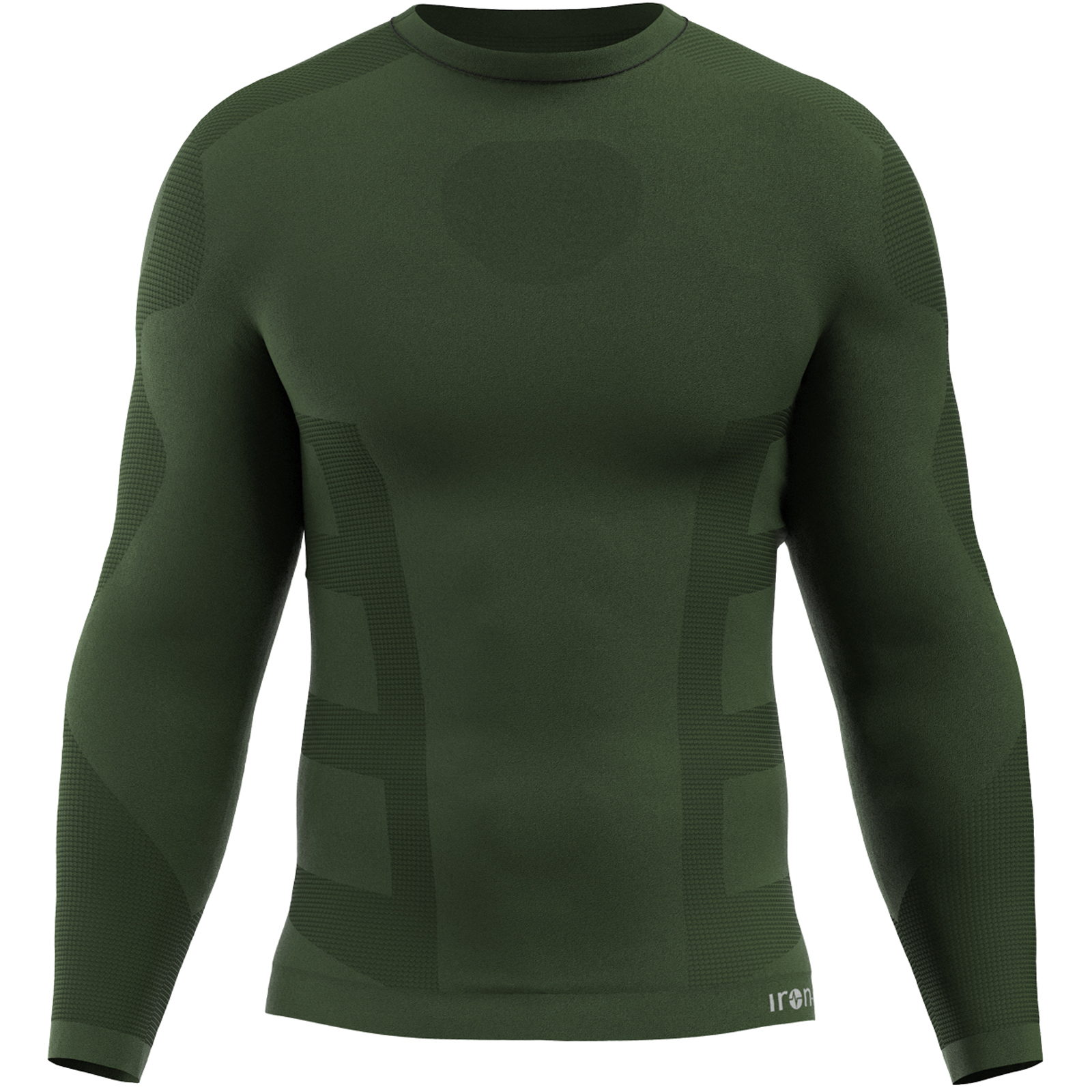 iron-ic I-Soft Longsleeve Man - Funktionsshirt forest green - Bild 1