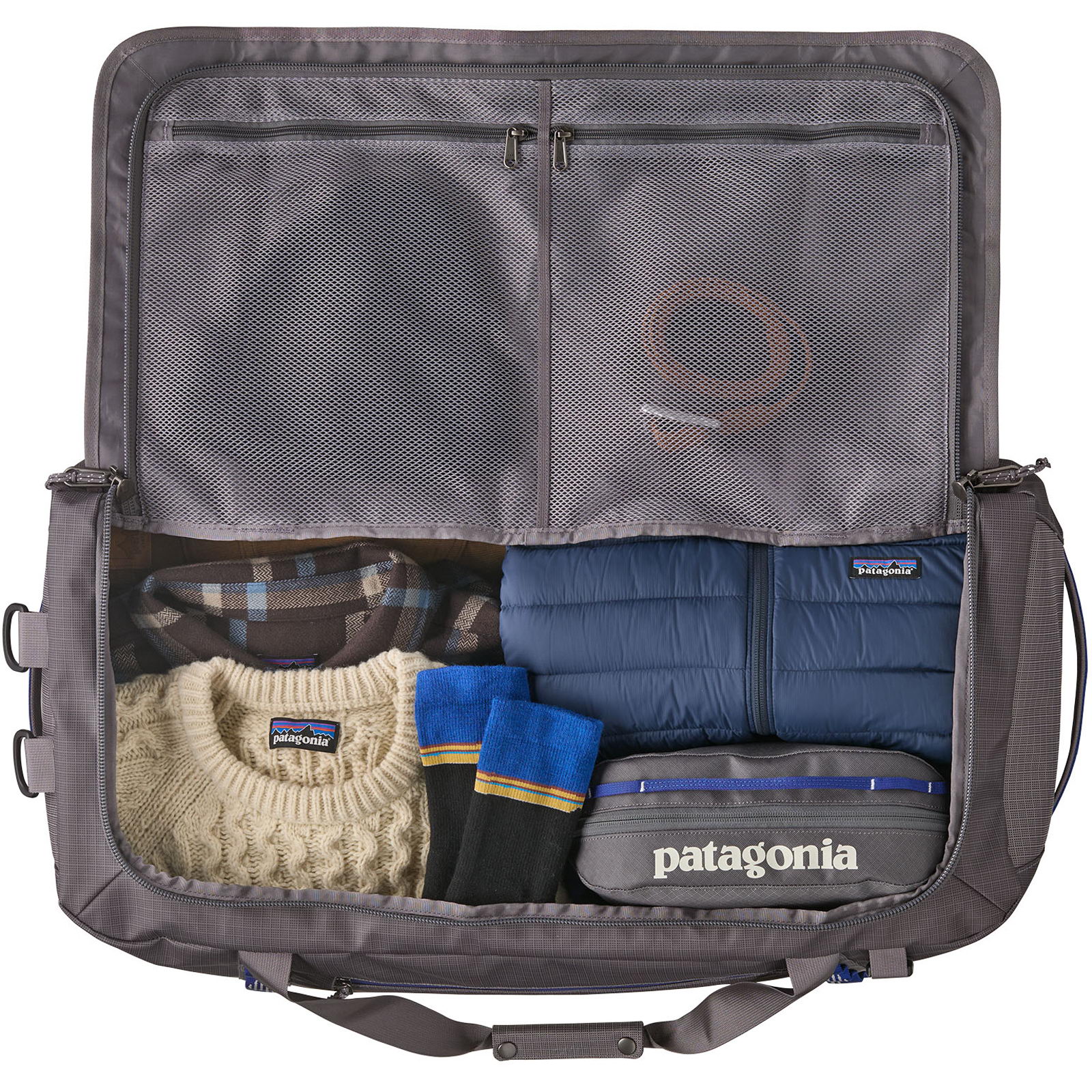 Patagonia Black Hole Duffel 70L - Reisetasche hut tripper may grey - Bild 28