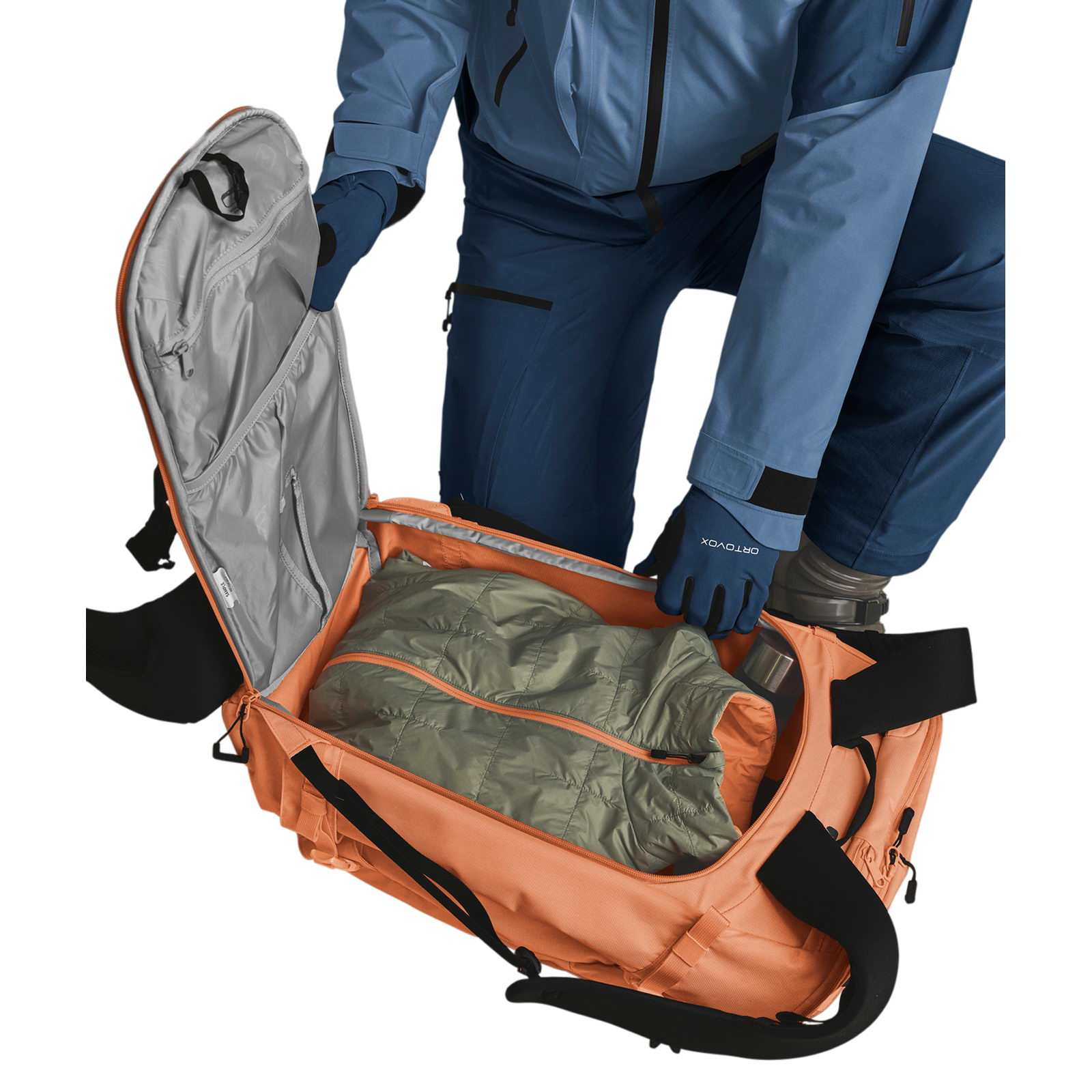 Ortovox Haute Route 40 - Skitourenrucksack faded tangerine - Bild 4