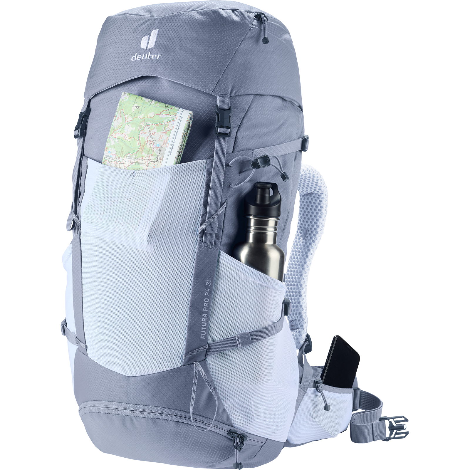 deuter Futura Pro 34 SL - Wanderrucksack polar-bluejay - Bild 20