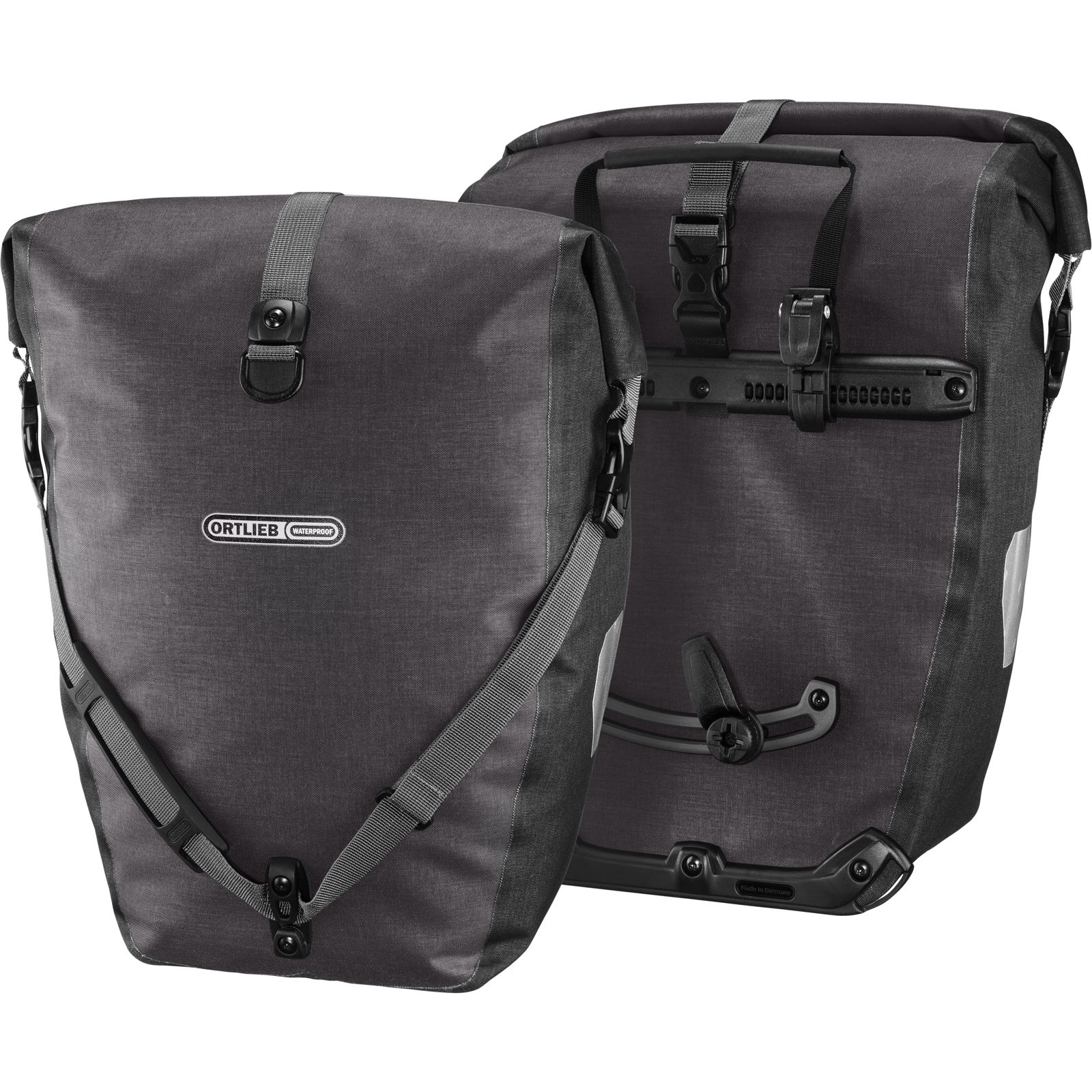 ORTLIEB BACK-ROLLER 20L Pair - Gepäckträgertaschen granit-schwarz - Bild 1