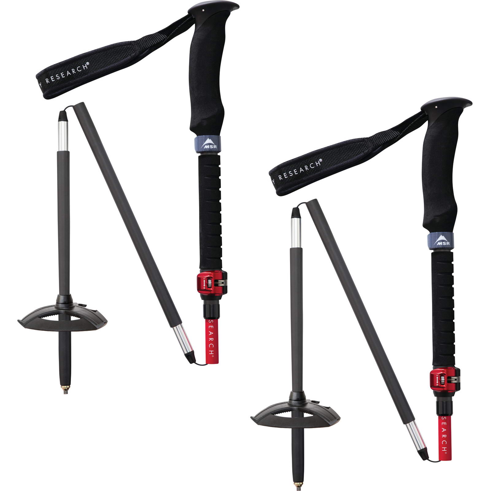 MSR DynaLock Ascent L - Carbon-Faltstöcke - Bild 1