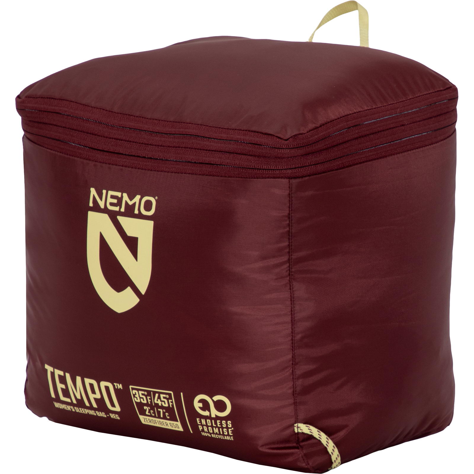 NEMO Tempo Women 35 - Kunstfaser-Schlafsack chocolate-rose - Bild 11