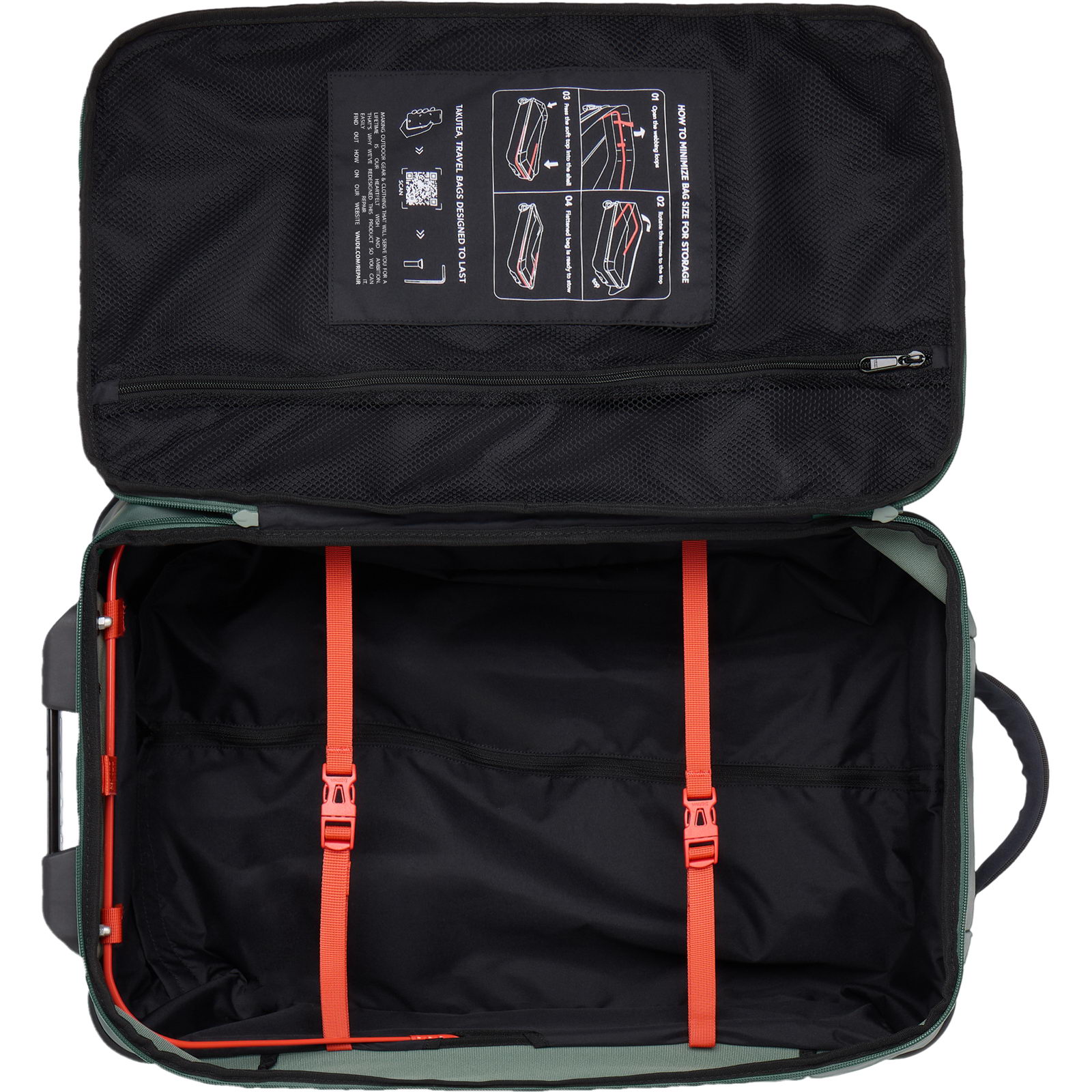 VAUDE Takutea 35 - Reisetasche mit Rollen agave - Bild 14