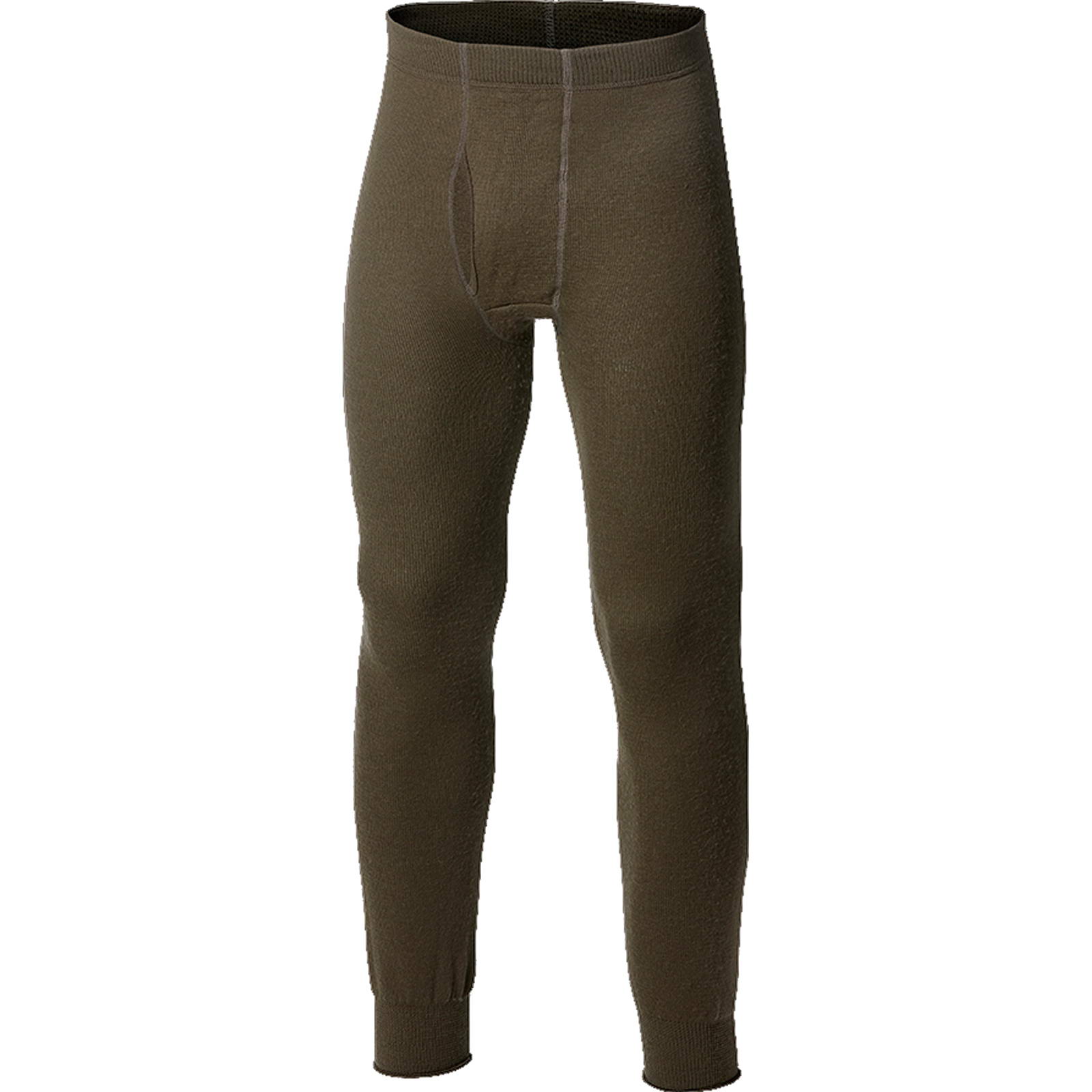 Woolpower Long Johns 400 mit Eingriff - Merino pine green - Bild 2