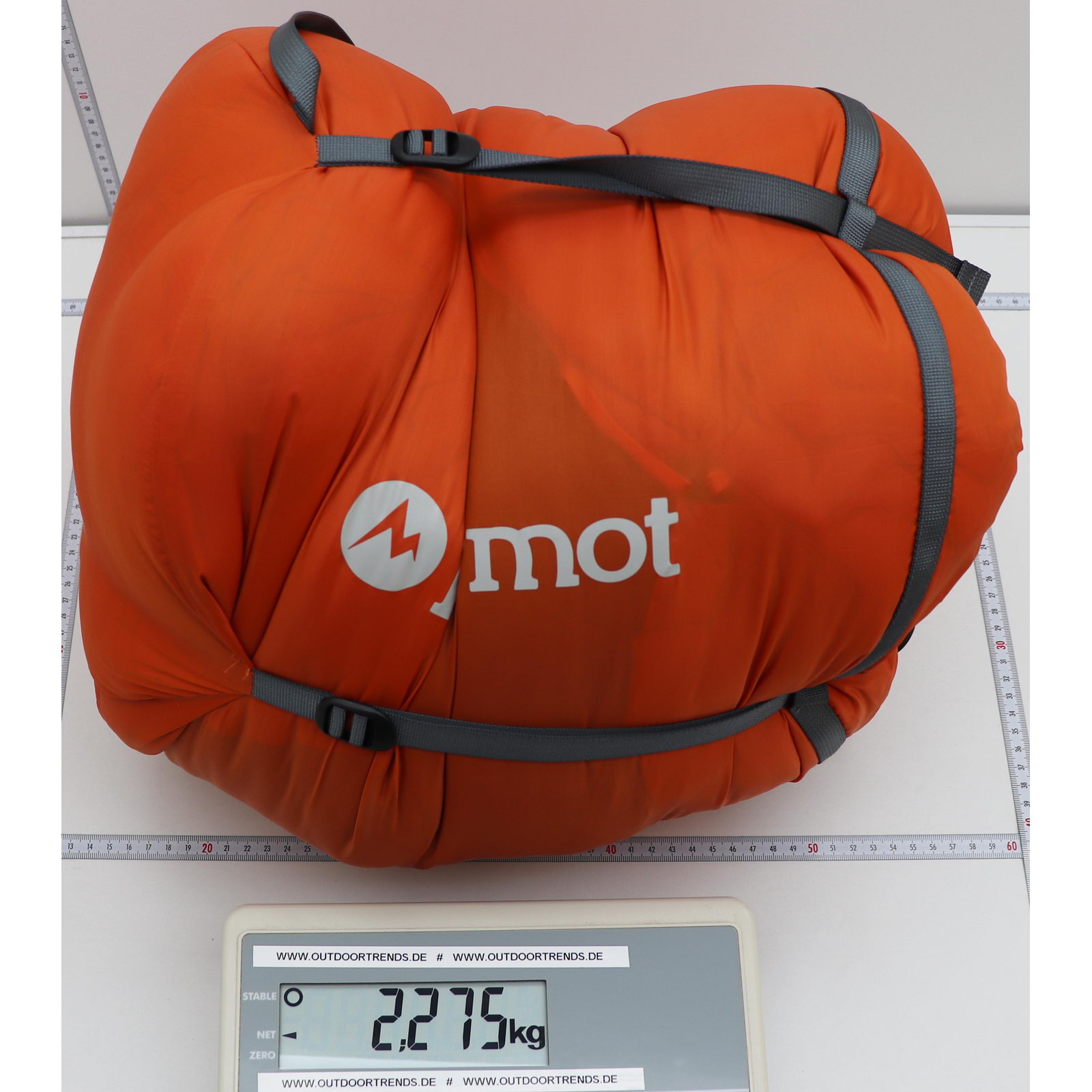 Marmot Trestles Elite 0 - Kunstfaserschlafsack tangelo-steel onyx - Bild 7