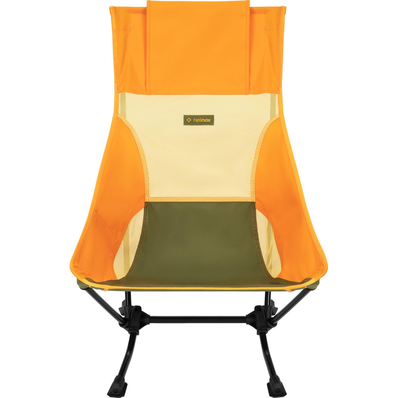 Helinox Beach Chair - Faltstuhl flame multi block - Bild 10