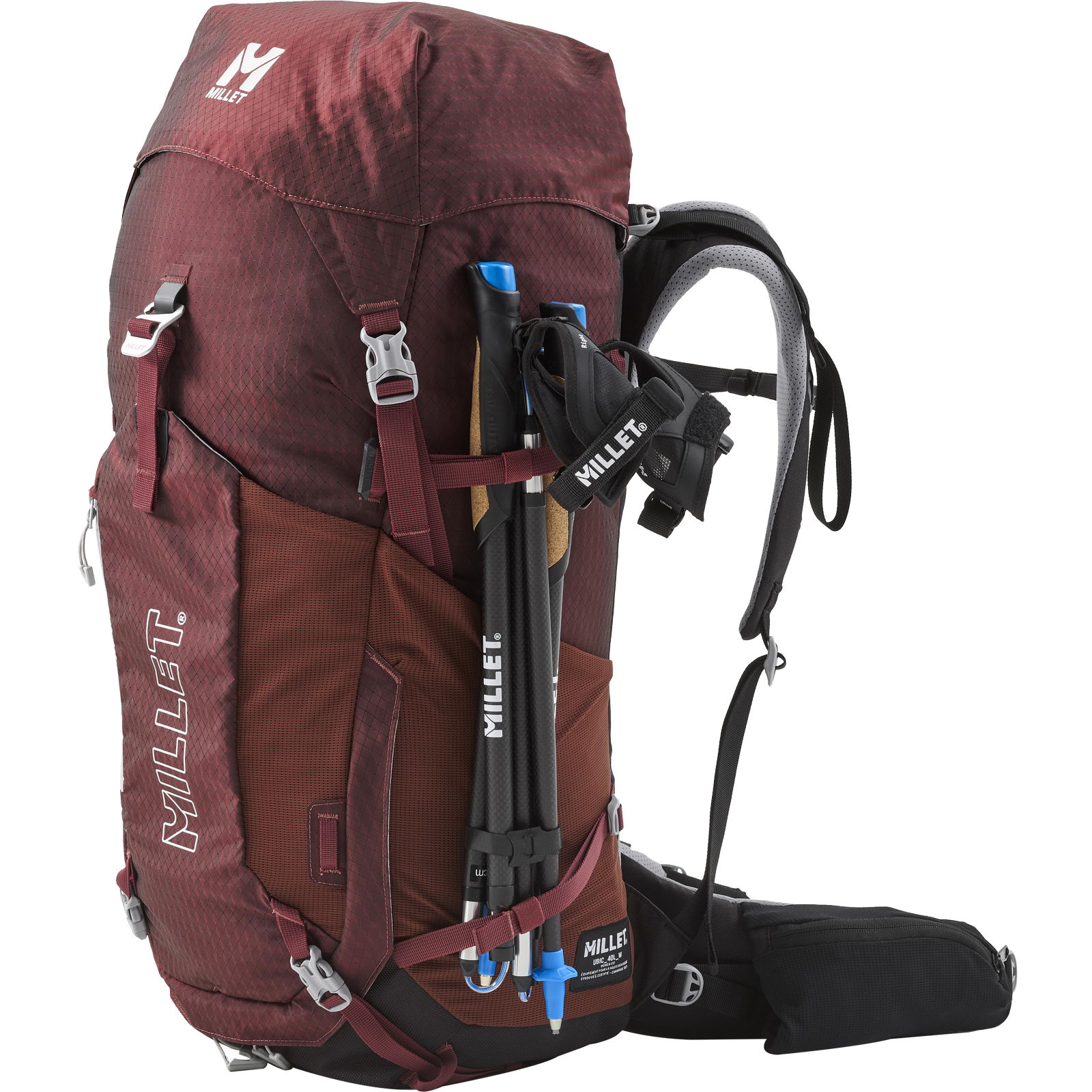 MILLET Ubic 40 Women - Wander- und Tourenrucksack e-dark red - Bild 9
