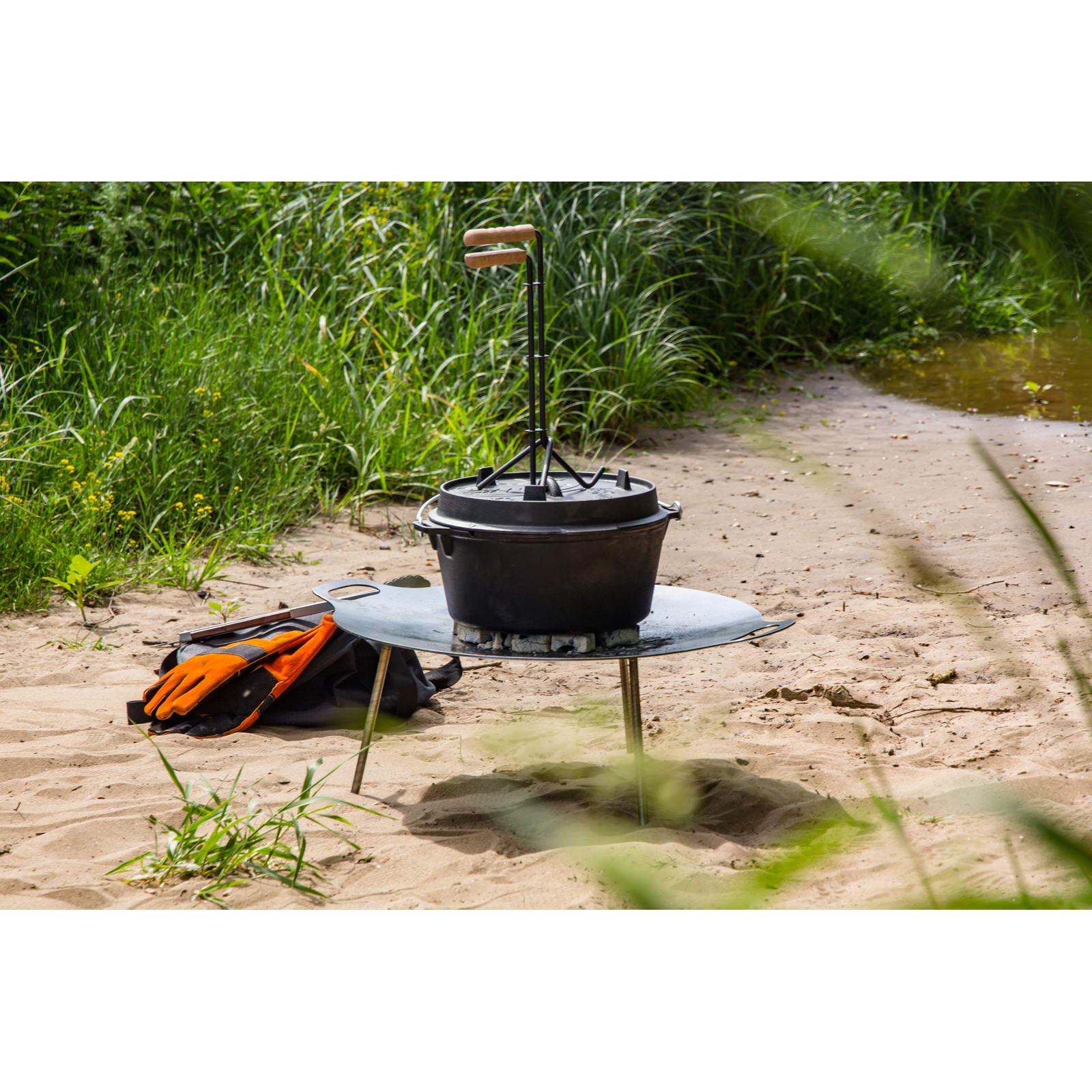 Petromax Feuertopf Profi Deckelheber - für Dutch Oven - Bild 3