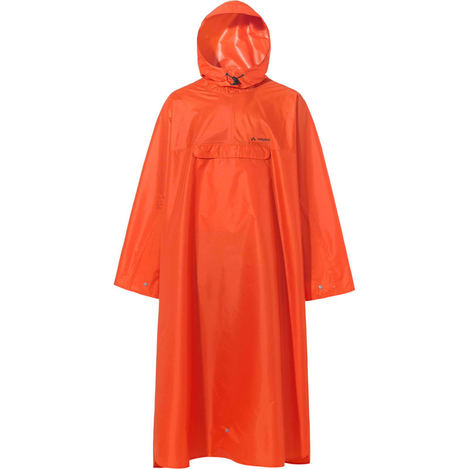 VAUDE Hiking Backpack Poncho II - Rucksack-Regenponcho orange - Bild 9