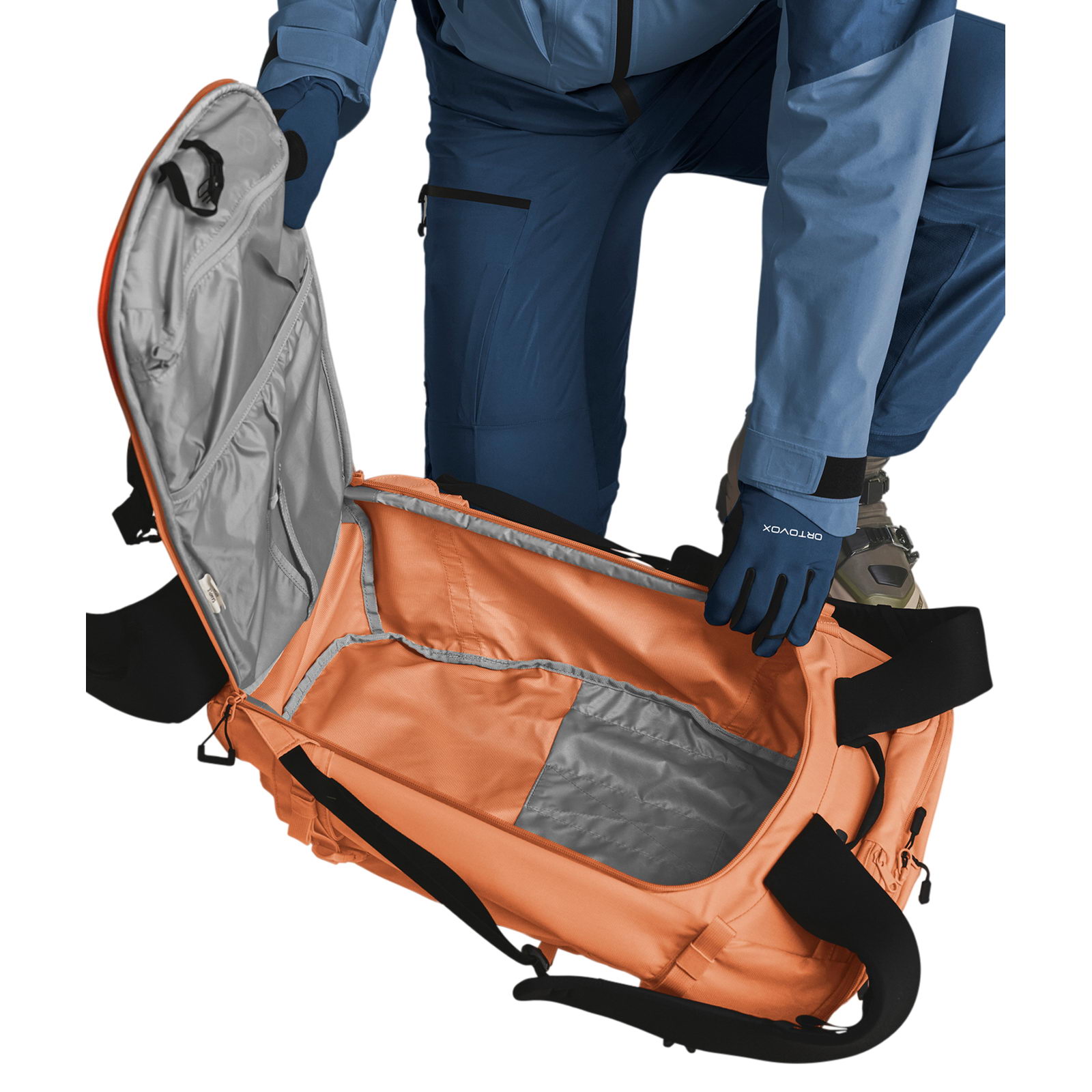 Ortovox Haute Route 40 - Skitourenrucksack faded tangerine - Bild 3