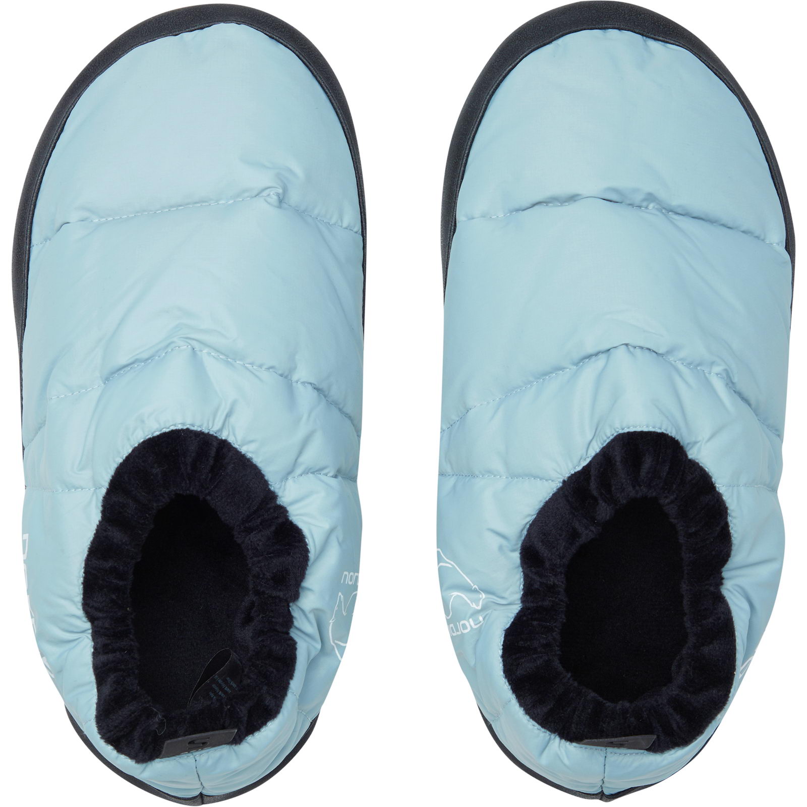 Nordisk Mos Down Slippers - Hüttenschuhe arona blue - Bild 2