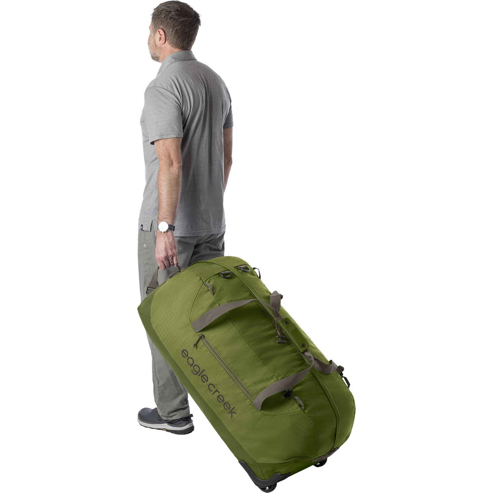Eagle Creek No Matter What Rolling Duffel 120L - Rollen-Reisetasche olive green - Bild 17