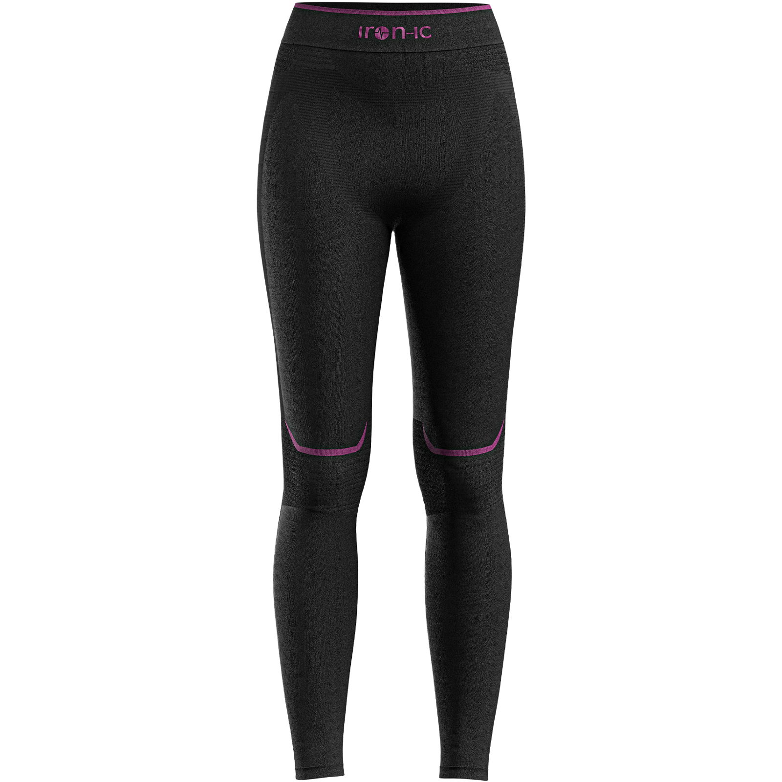 iron-ic Smear Longpant Woman - lange Funktionsunterhose black - Bild 1