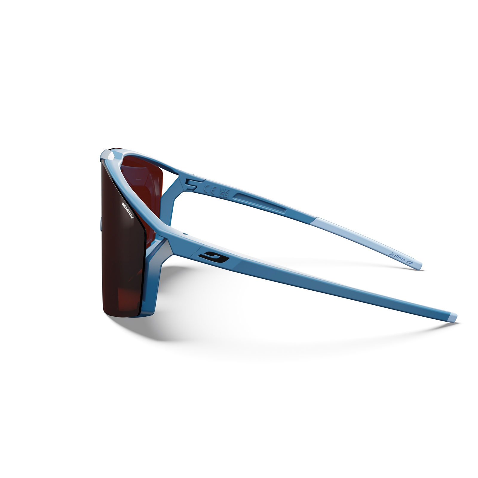 JULBO Edge Cover Reactiv High Contrast 0-4 - Brille blau matt - Bild 12