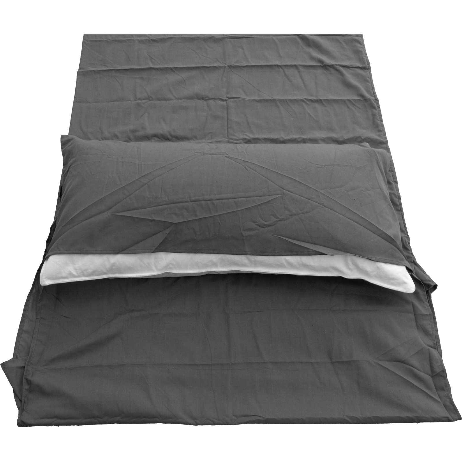 Origin Outdoors Sleeping Liner Poly-Baumwolle - Deckenform anthrazit - Bild 10