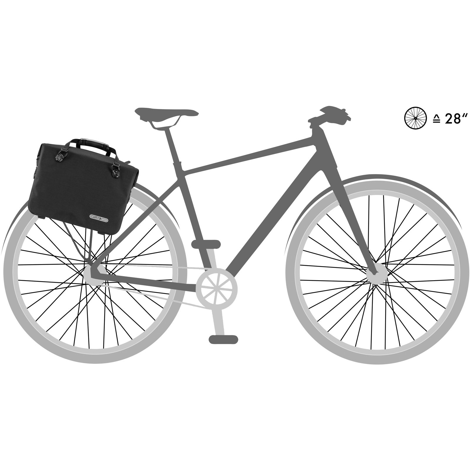 ORTLIEB OFFICE-BAG 21L QL2.1 PS36C - Aktentasche schwarz - Bild 2