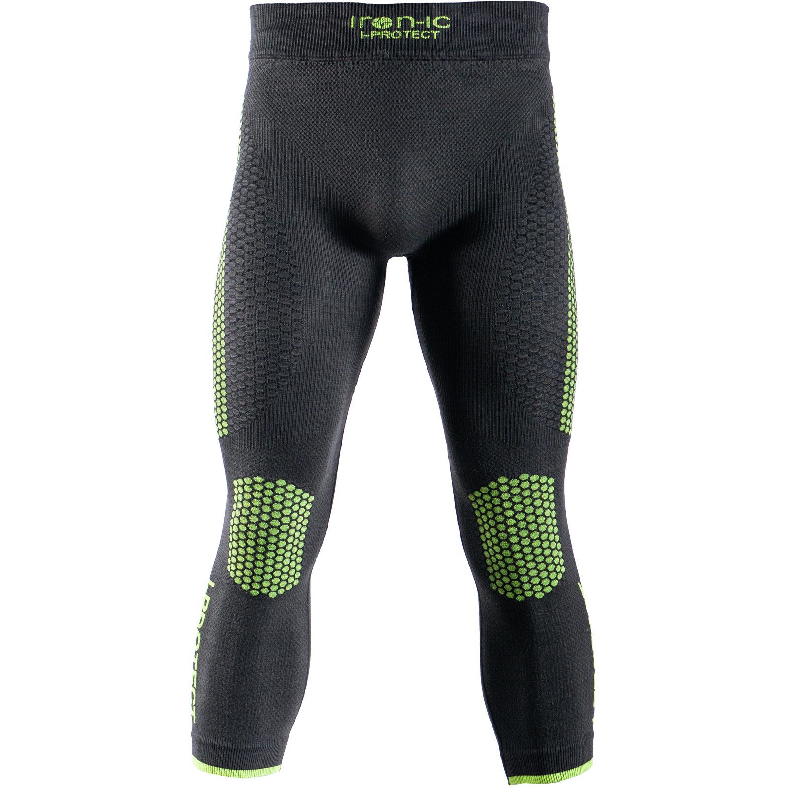 iron-ic I-PROTECT 3/4 Pant Man - Funktionshose black-neon - Bild 2