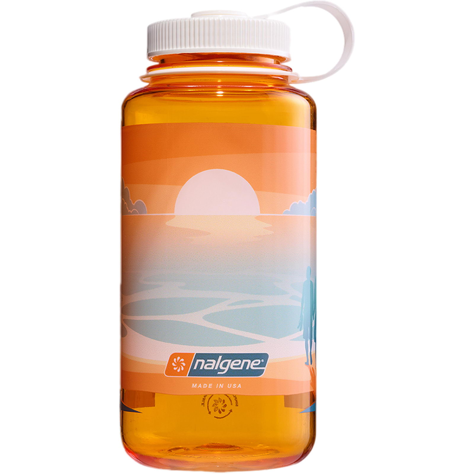 Nalgene Weithals Trinkflasche 1,0 Liter landscape sunset - Bild 100