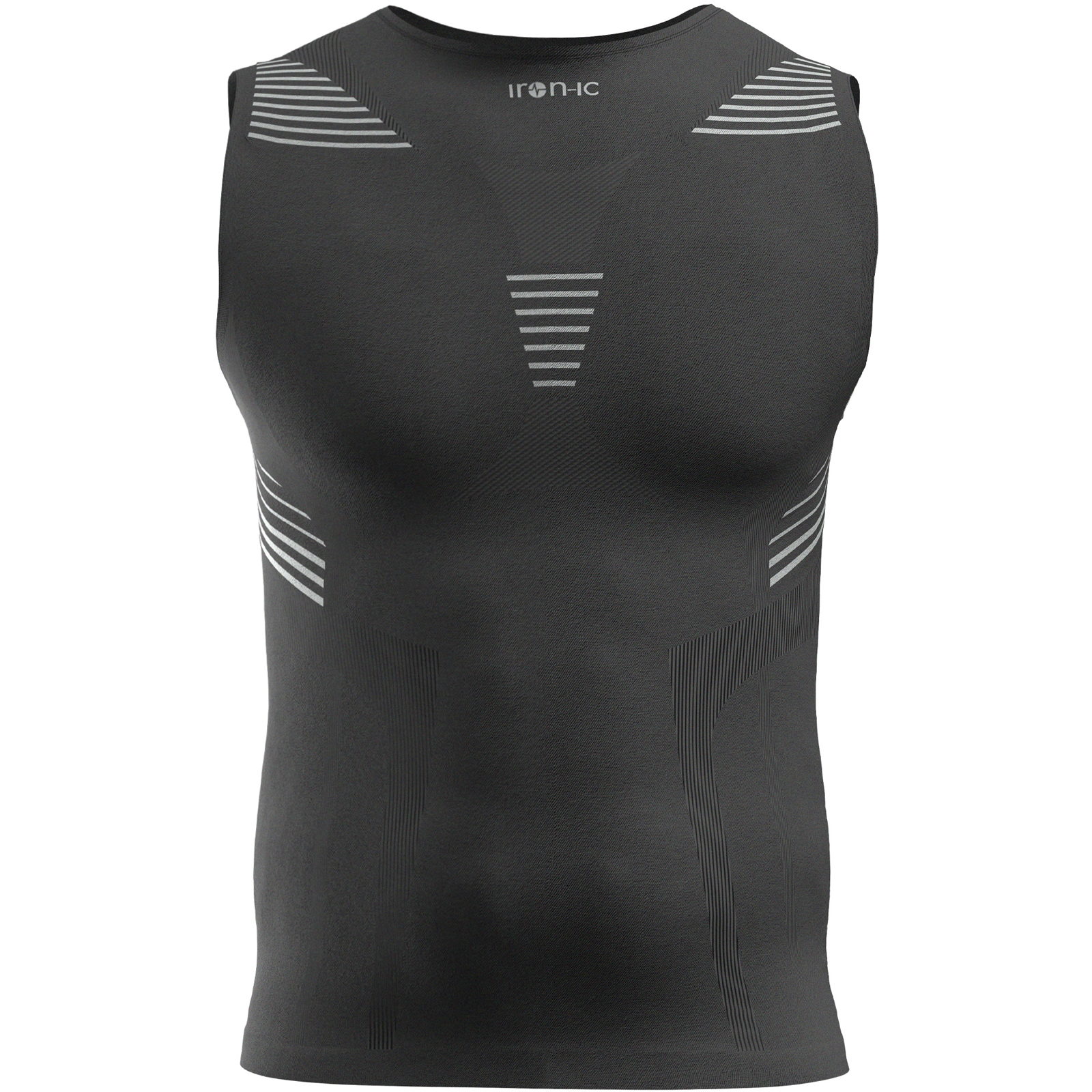iron-ic Kinetik Sleeveless Man - Funktionsshirt ohne Ärmel grey - Bild 1