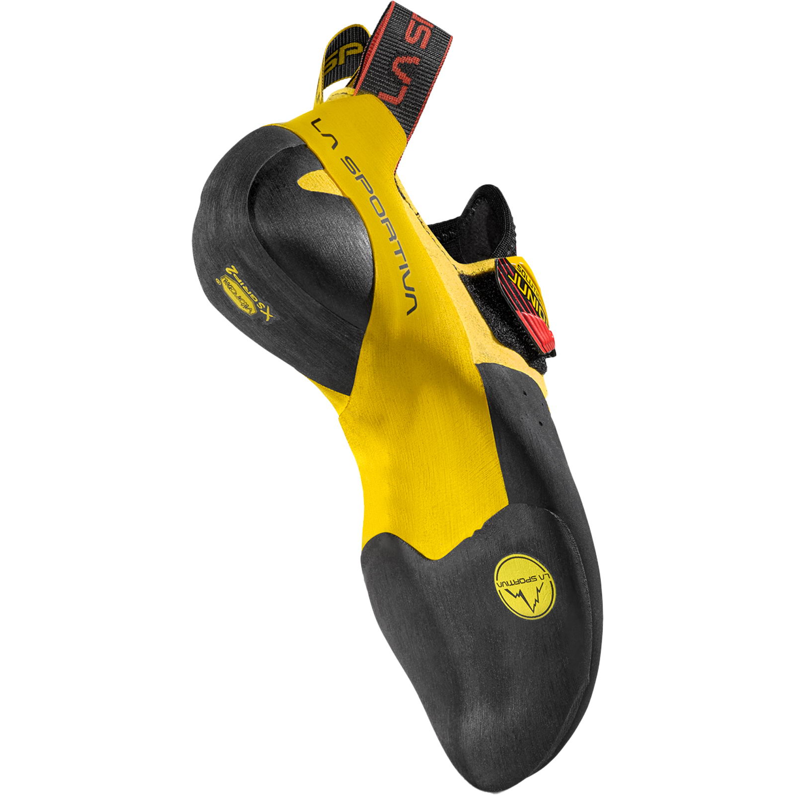 La Sportiva Solution Comp JR - Kinder- & Jugend-Kletterschuhe yellow-black - Bild 4