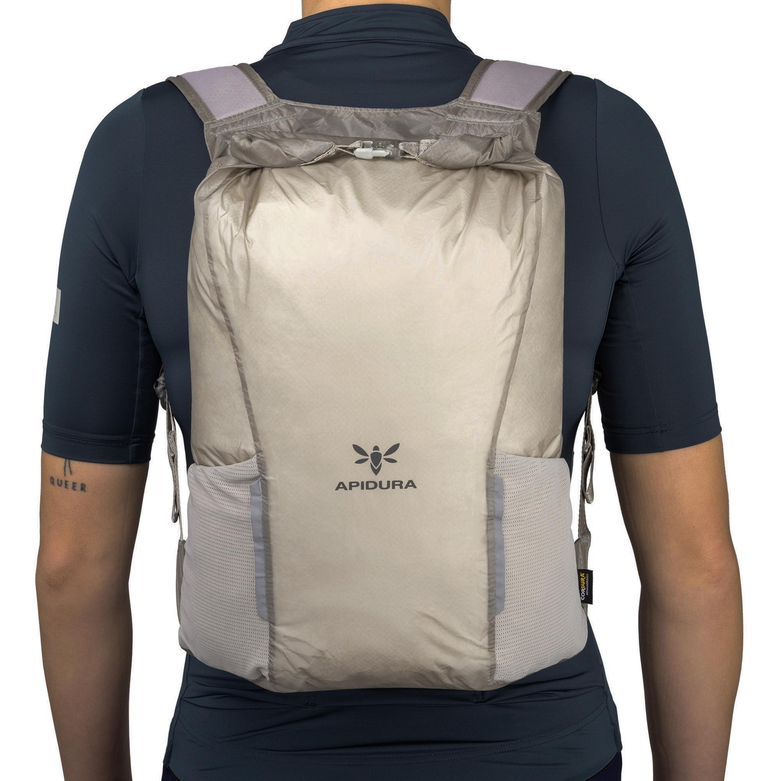 Apidura Packable Backpack - Rucksack light grey - Bild 6