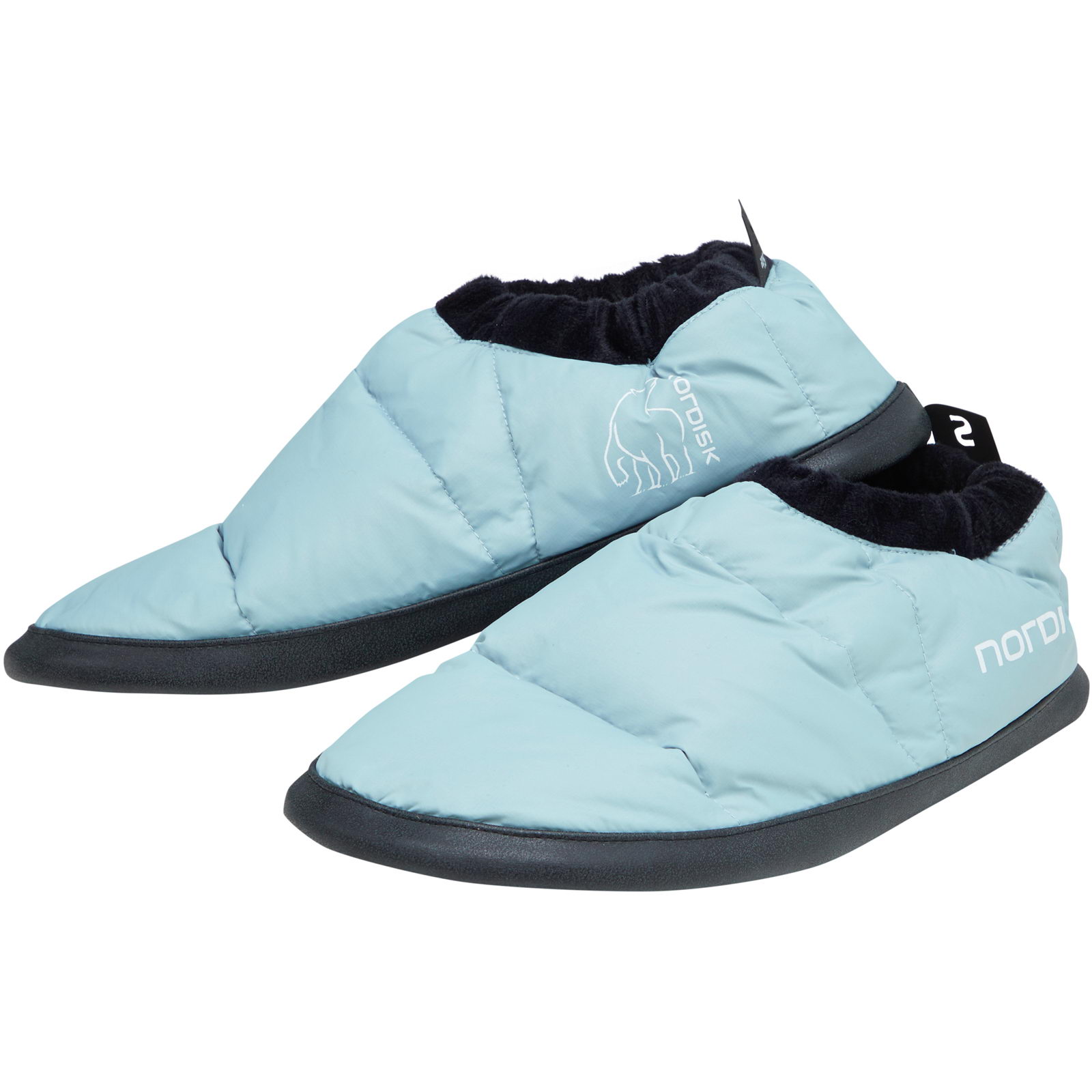 Nordisk Mos Down Slippers - Hüttenschuhe arona blue - Bild 4