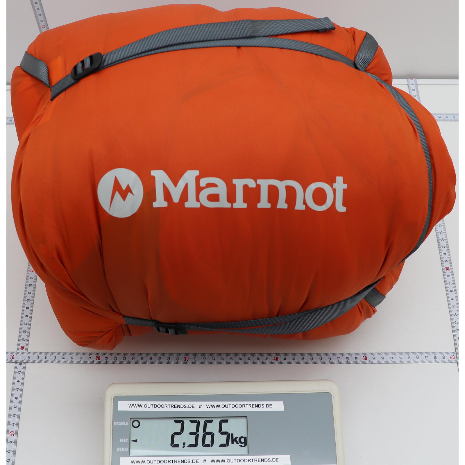 Marmot Trestles Elite 0 - Kunstfaserschlafsack tangelo-steel onyx - Bild 8