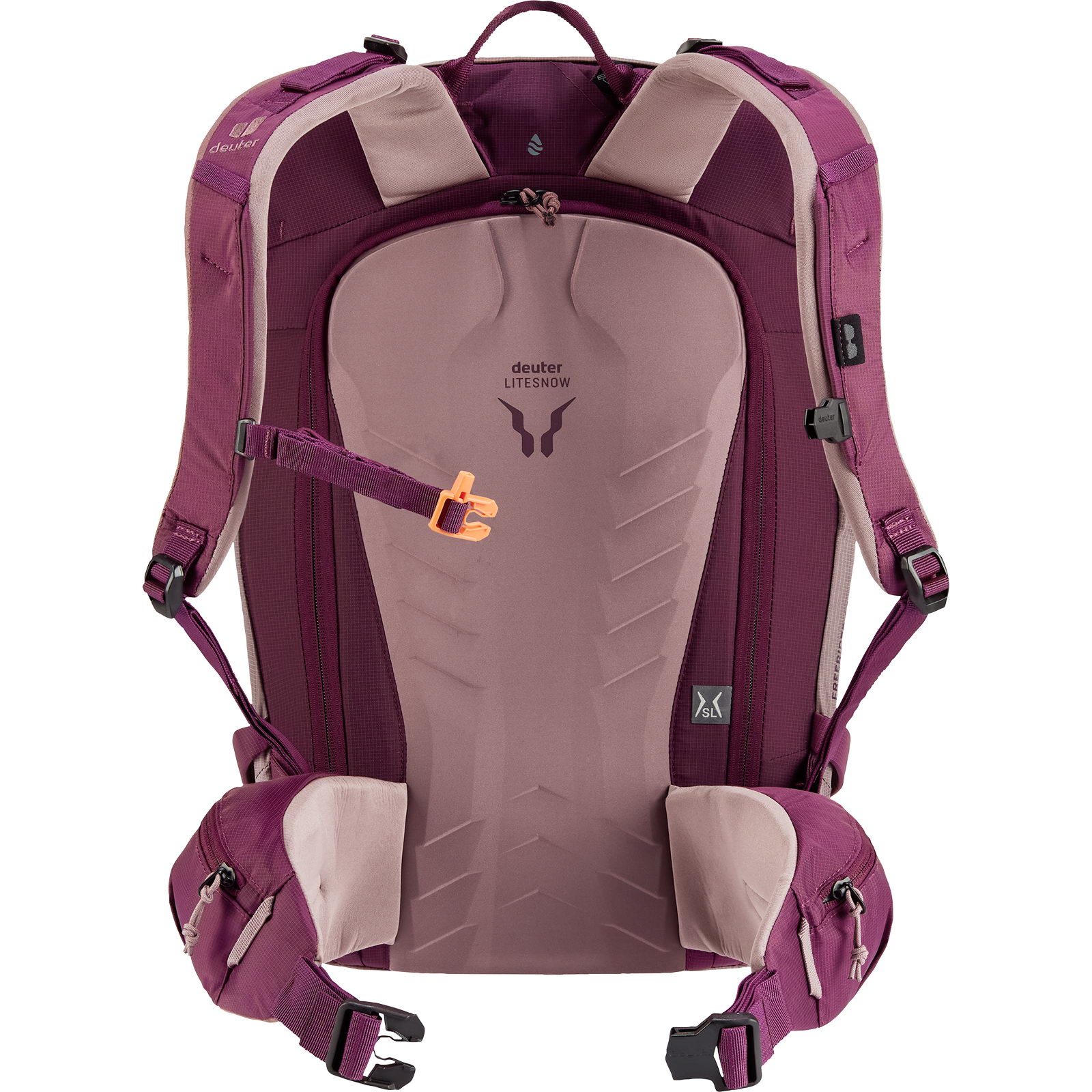deuter Freerider 22 SL - Skitourenrucksack ashrose-cassis - Bild 2