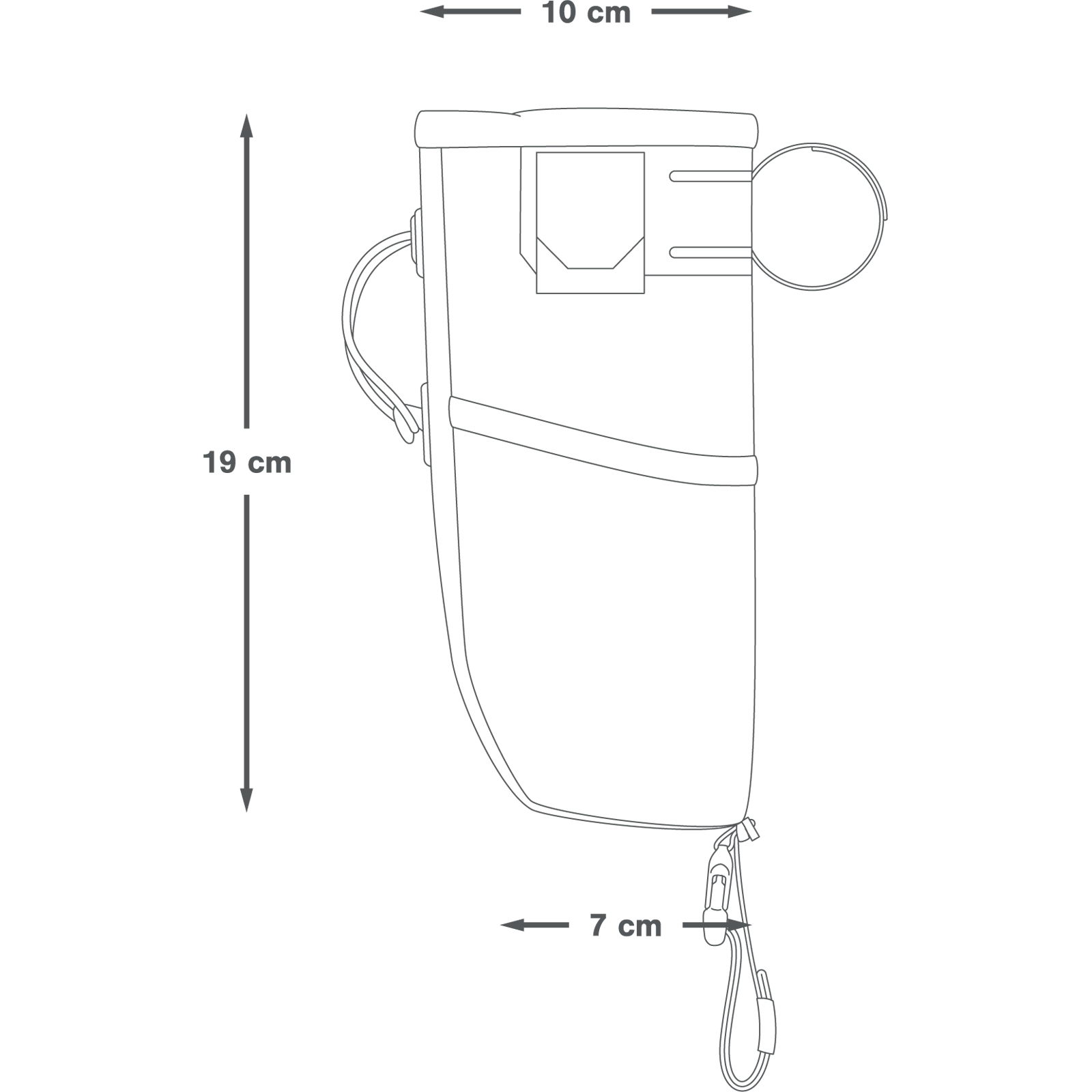 Apidura Backcountry Food Pouch Plus 1,2 L - Zubehörtasche - Bild 3