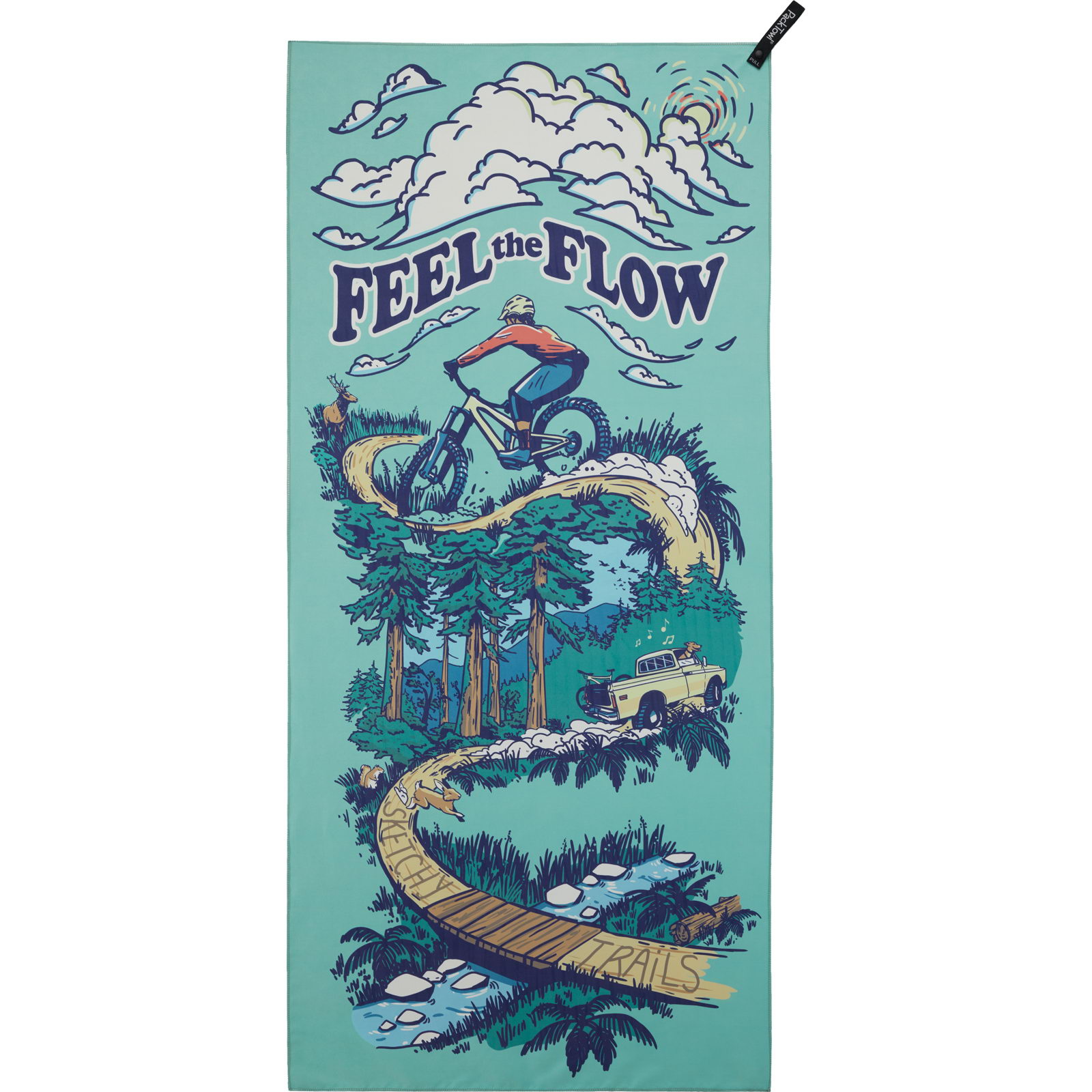 PackTowl Personal Body - Outdoor-Handtuch flow - Bild 7