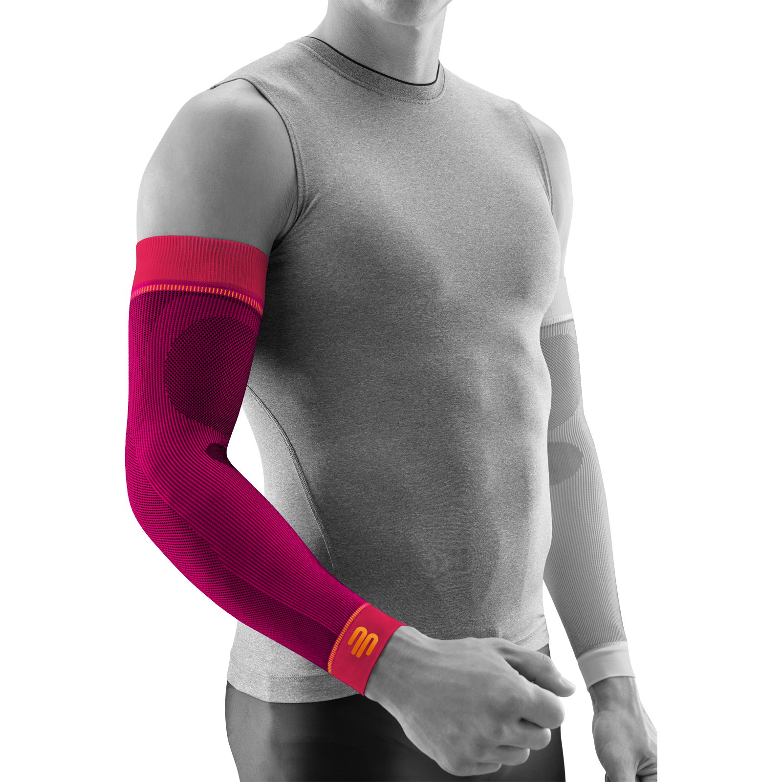 Bauerfeind Sports Sports Compression Sleeves Arm - Armlinge pink - Bild 8