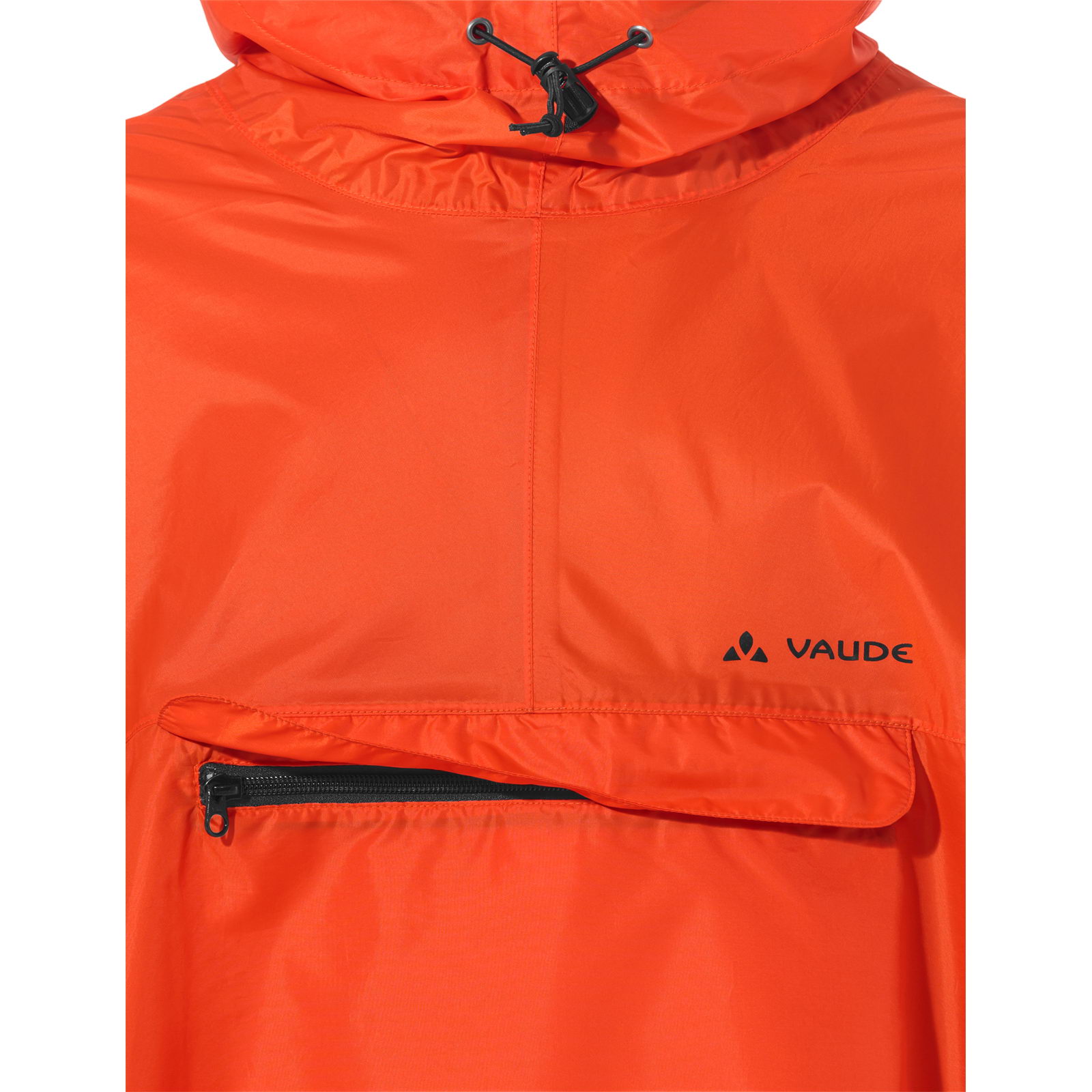 VAUDE Hiking Backpack Poncho II - Rucksack-Regenponcho orange - Bild 11