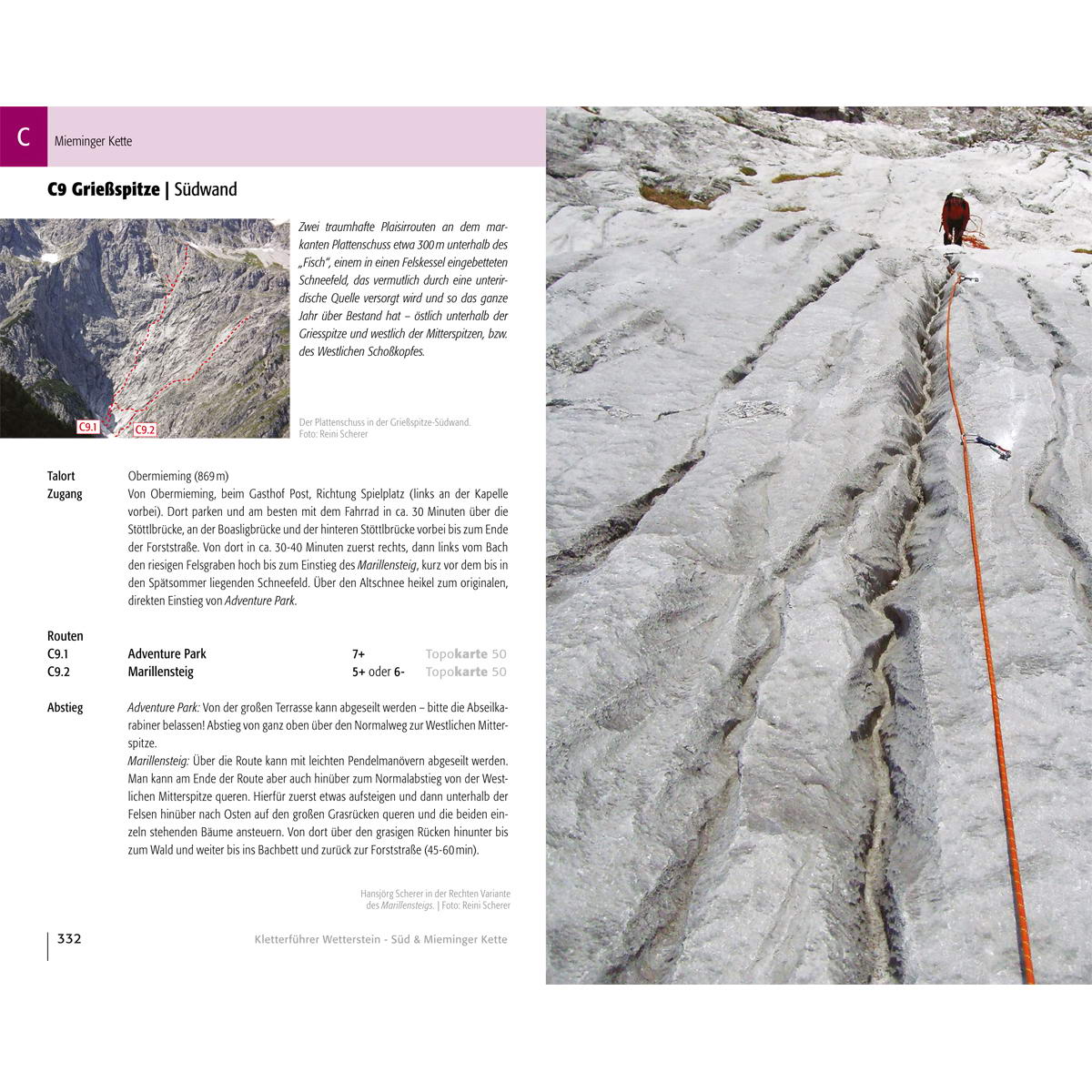 Panico Verlag Wetterstein Süd - Kletterführer - Bild 7